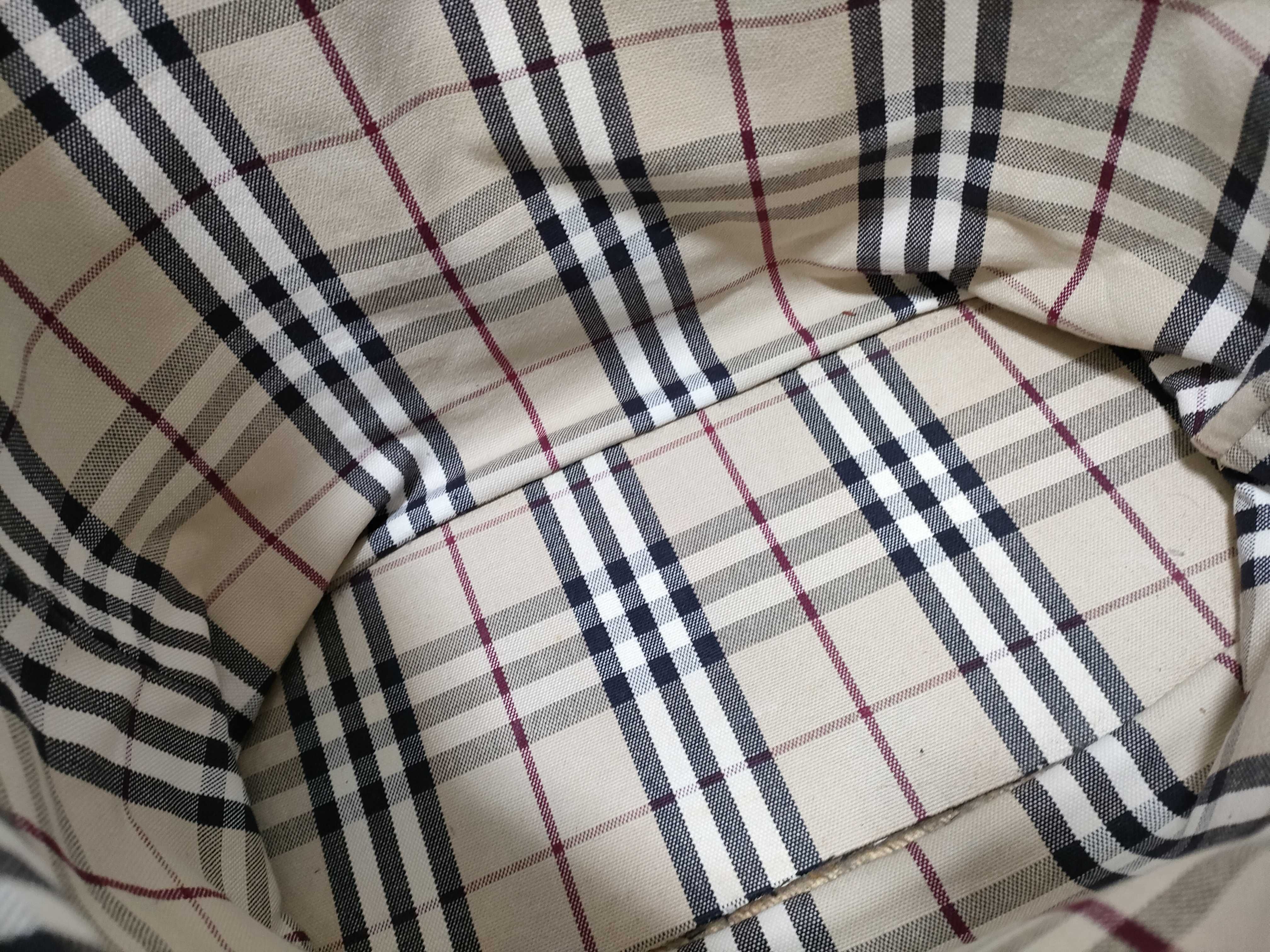 Nova Check Tote Bag with Rubber Bottom — view 9