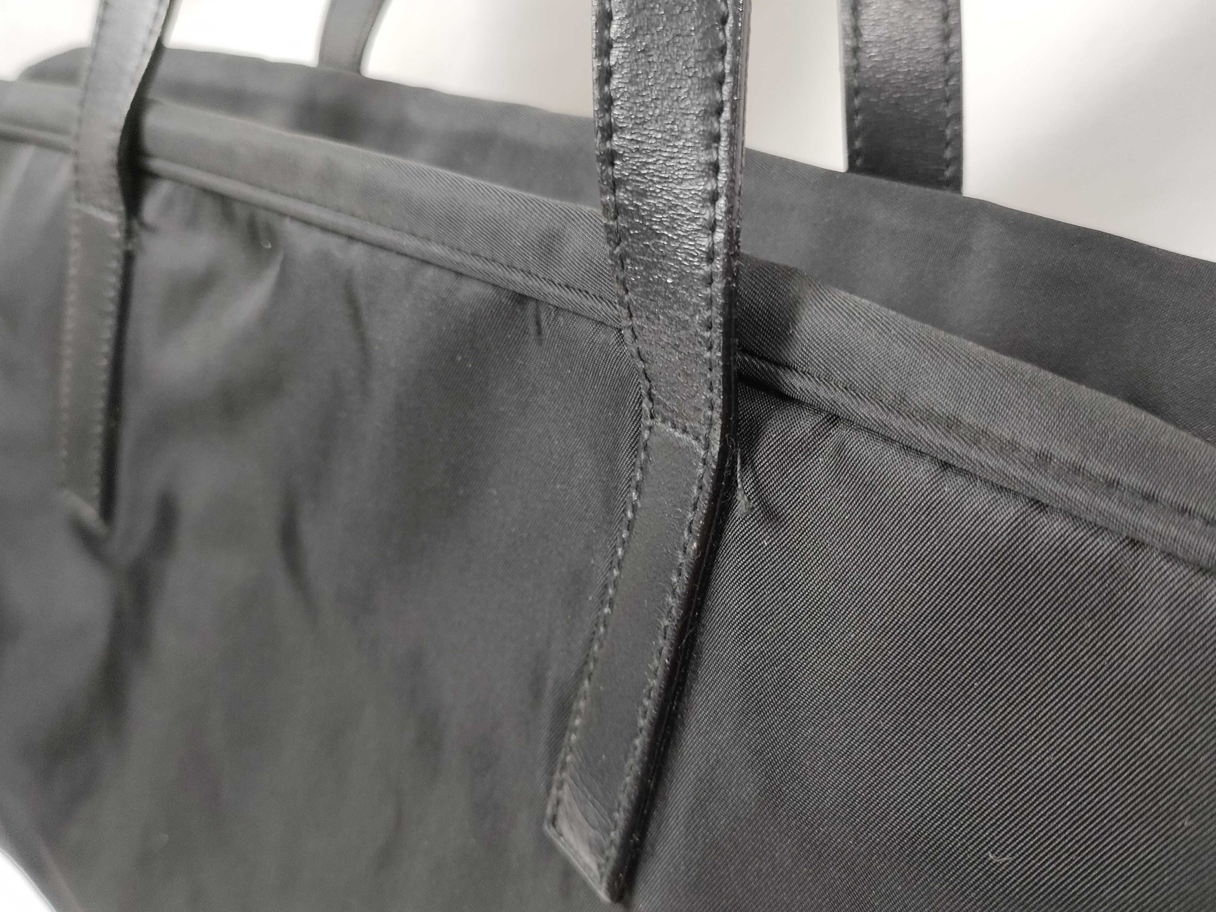 Nylon Prada Nylon Tote Black Handbag — view 4