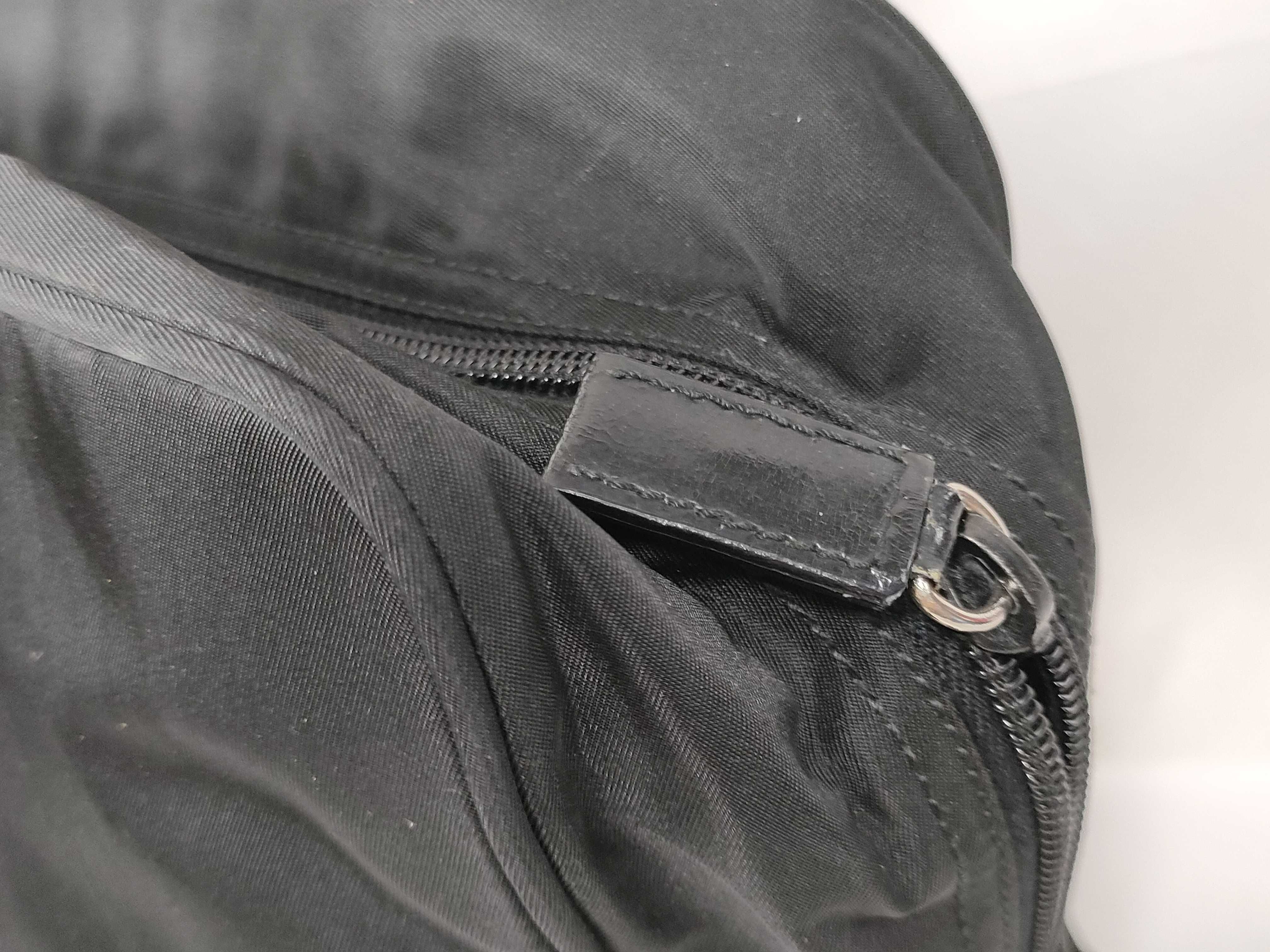 Nylon Prada Nylon Tote Black Handbag — view 5