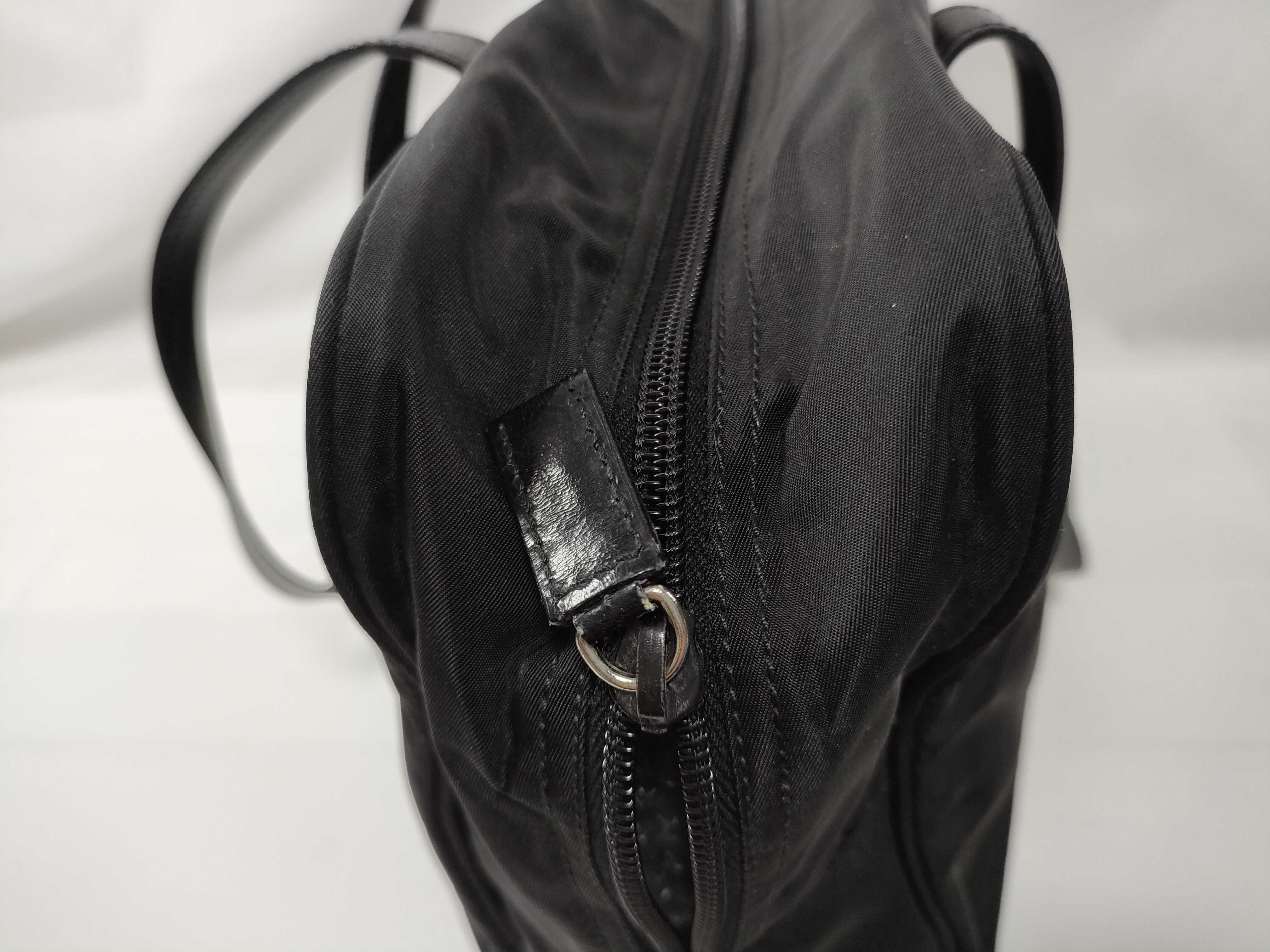 Nylon Prada Nylon Tote Black Handbag — view 10