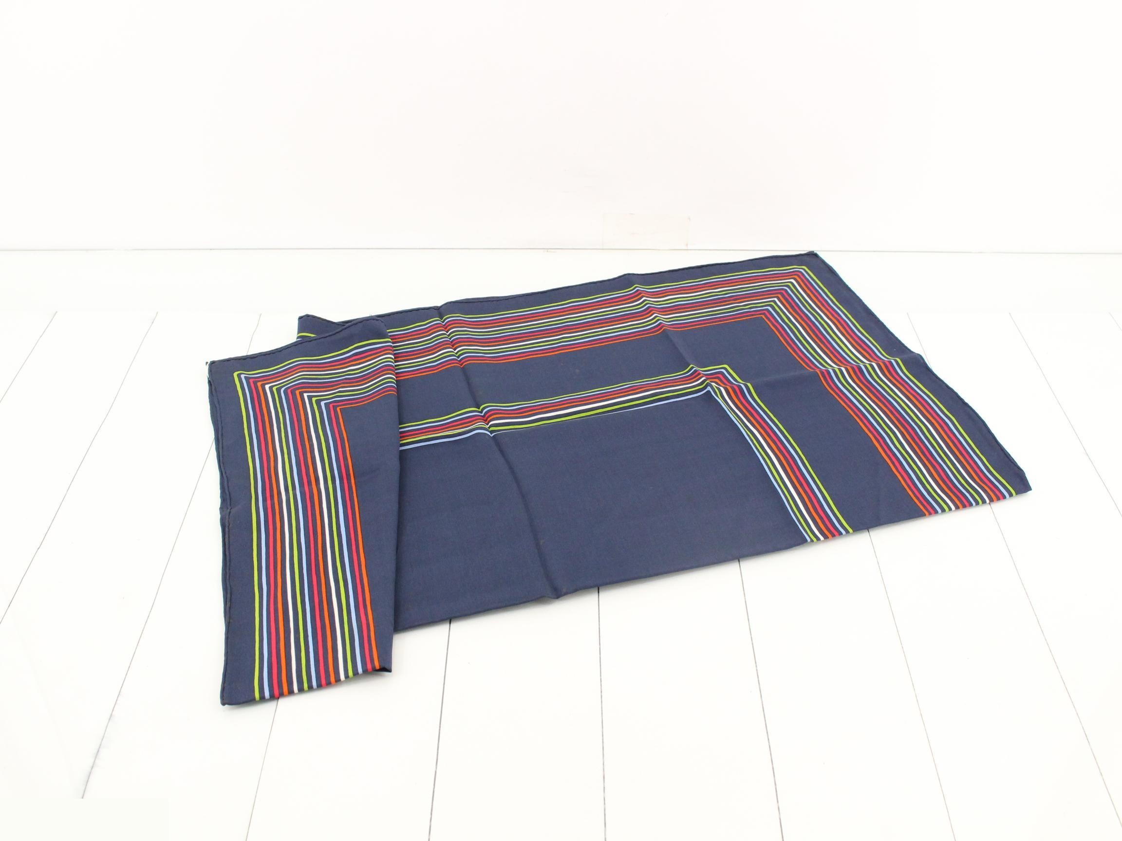 silk scarf with tags — view 3