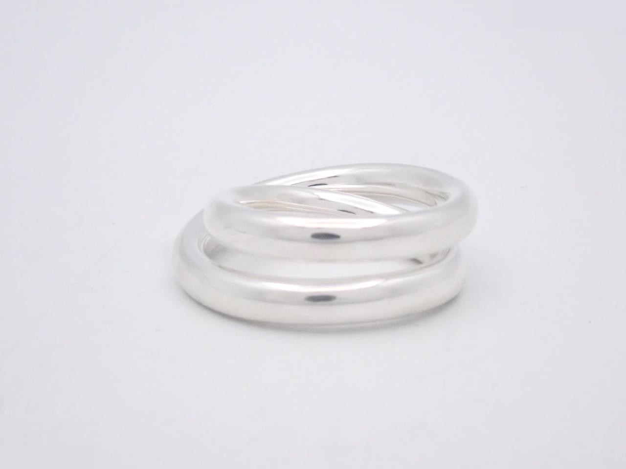 Vertige Ring, 925 Stamped 57, Actual Size #17 — view 2