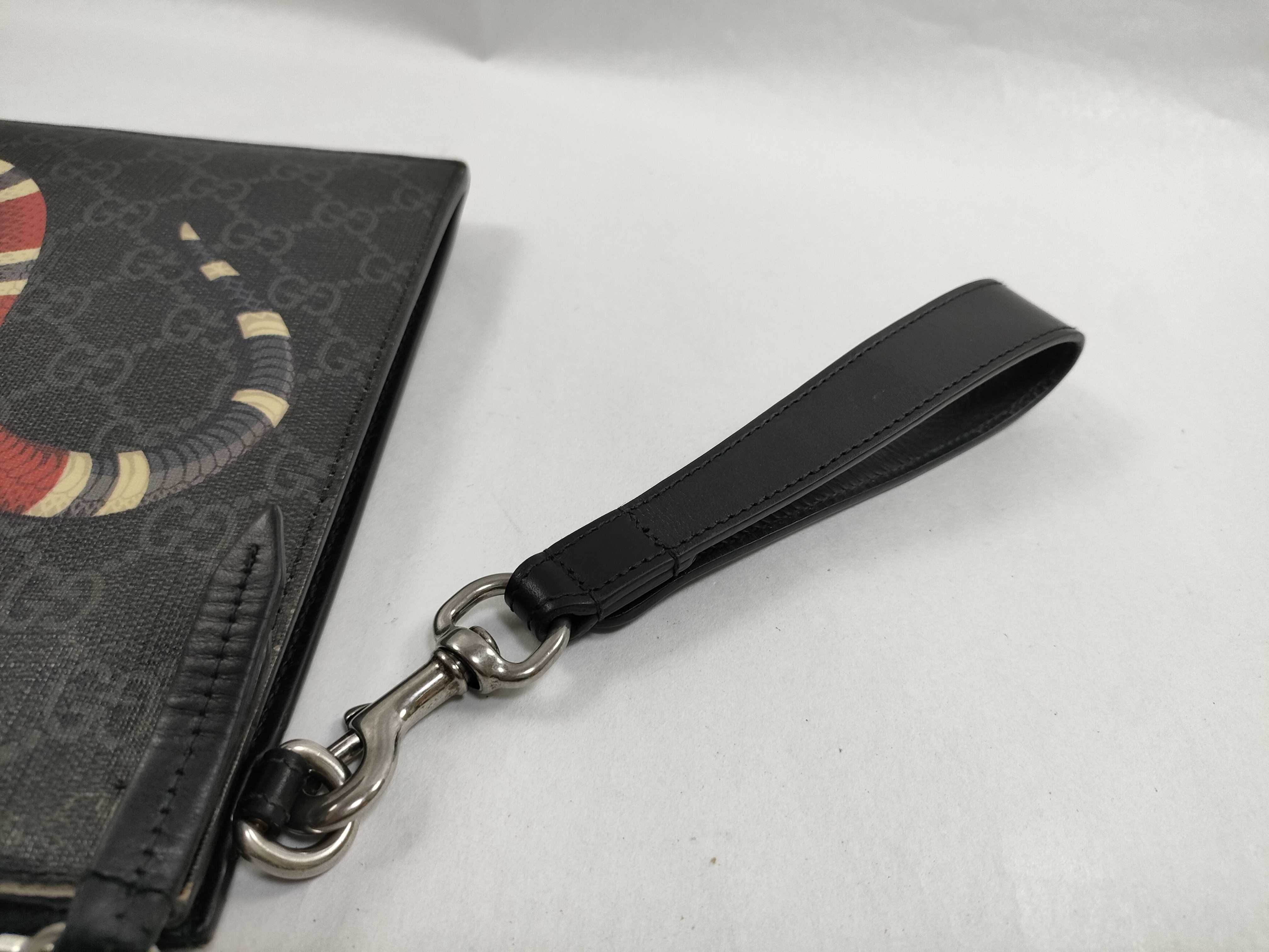 GG Supreme Kingsnake Clutch Bag — view 3