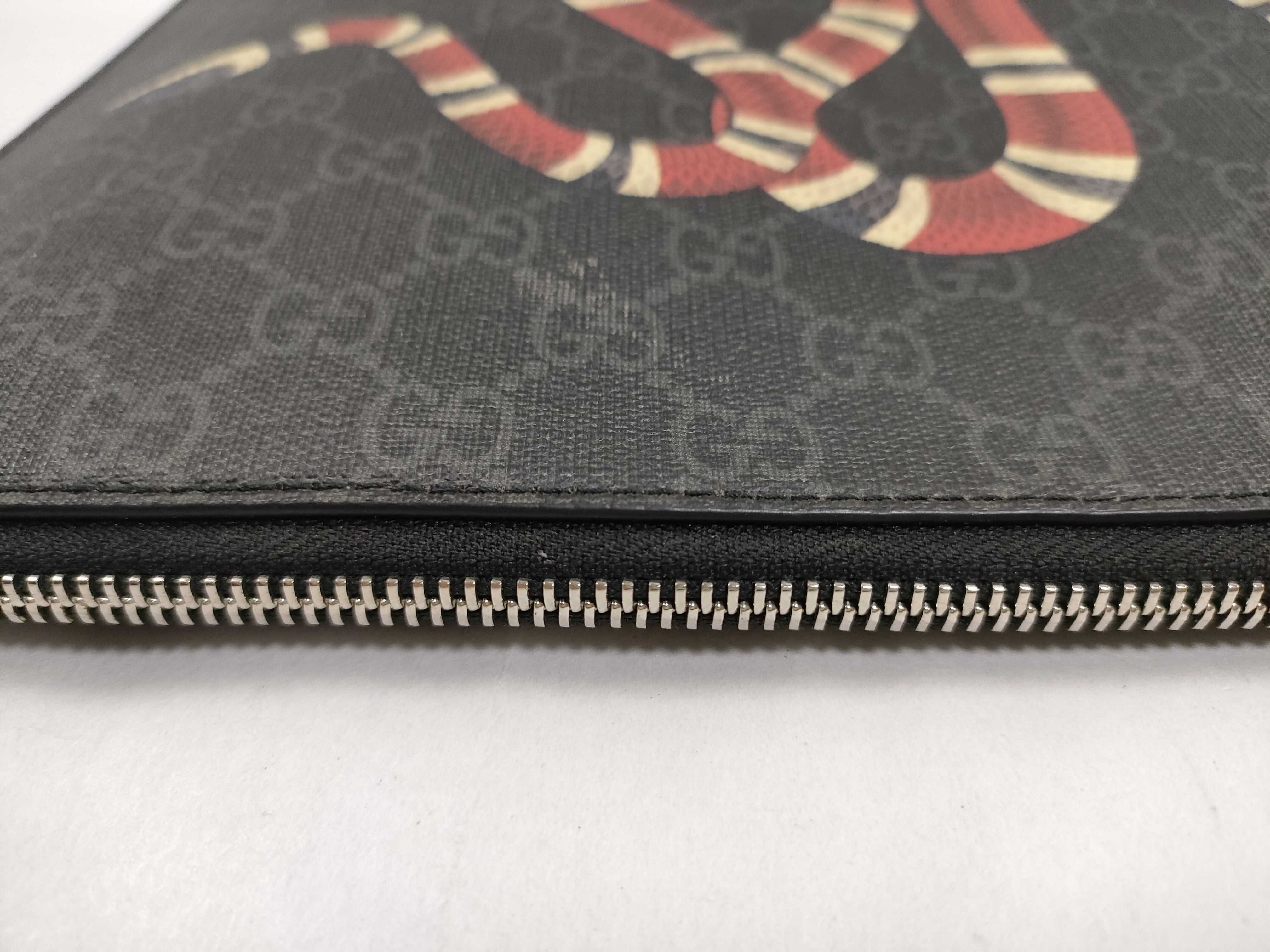 GG Supreme Kingsnake Clutch Bag — view 6