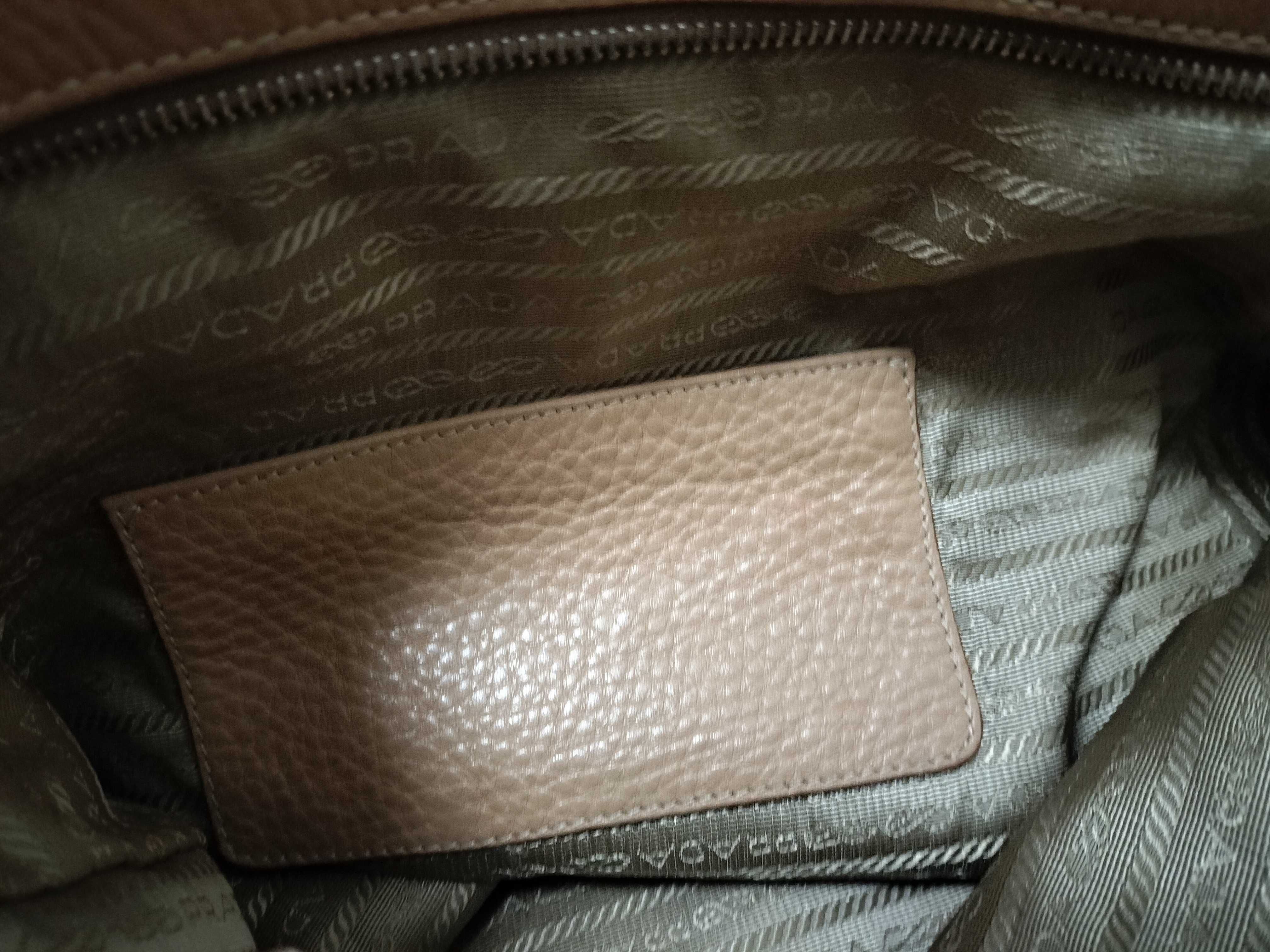 Shoulder Bag Leather Beige Shoulder Bag — view 13