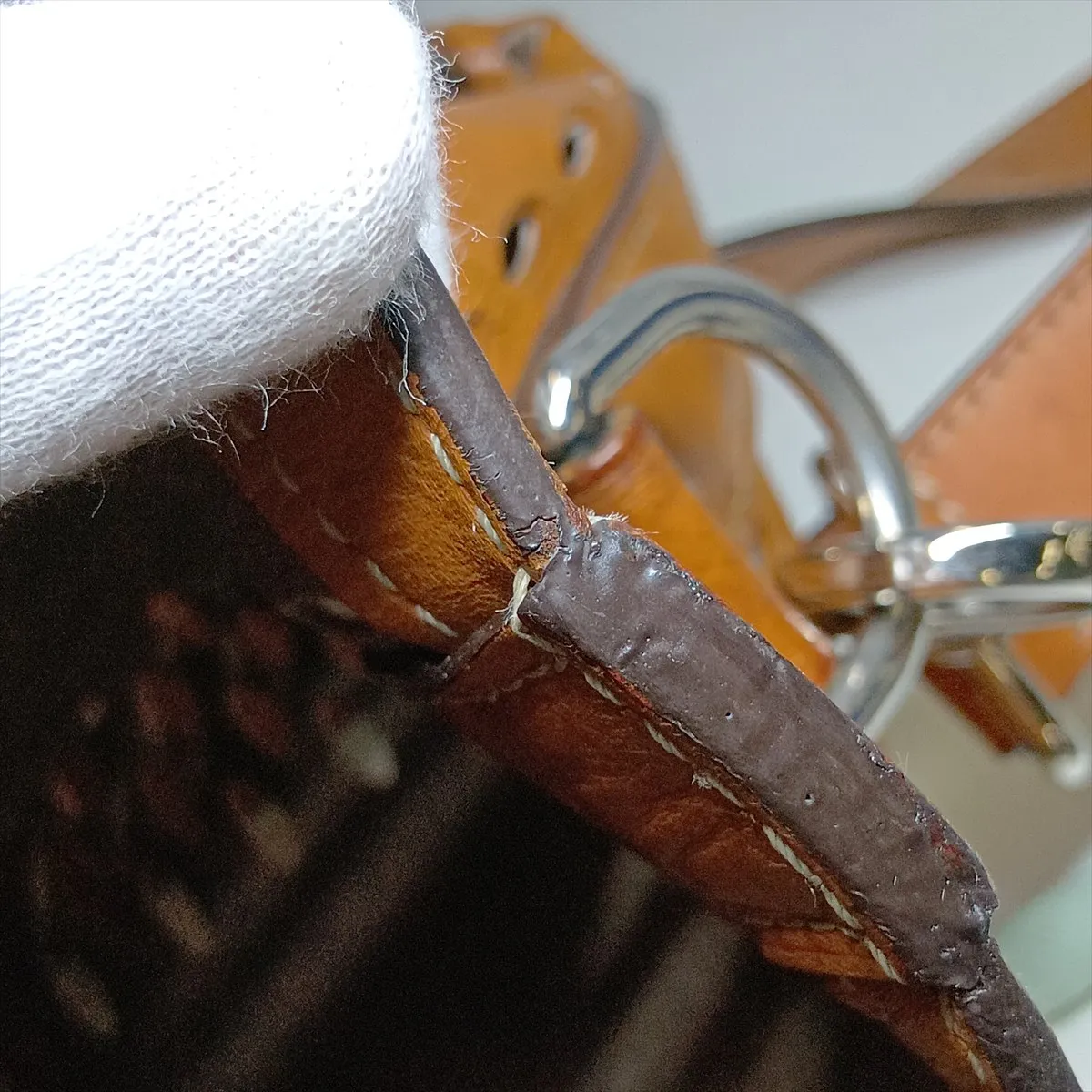 Nomade Grand Damier Cabas NS M85130 RI4183 Brown — view 12