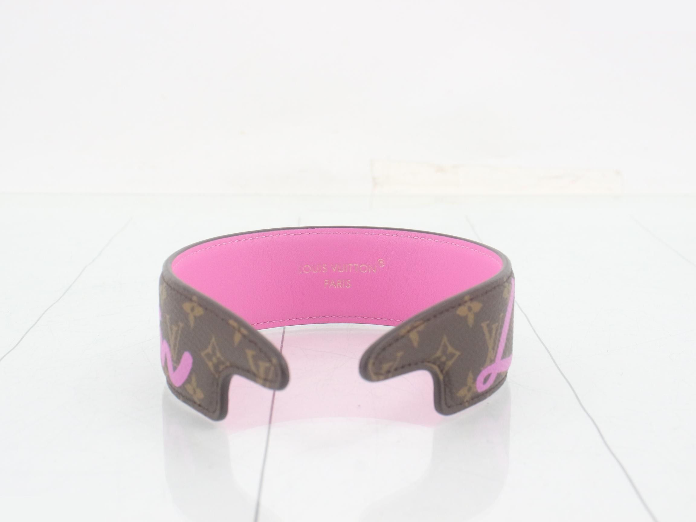 Headband - LV Script - Retail Price ¥88,000 - Unused — view 2