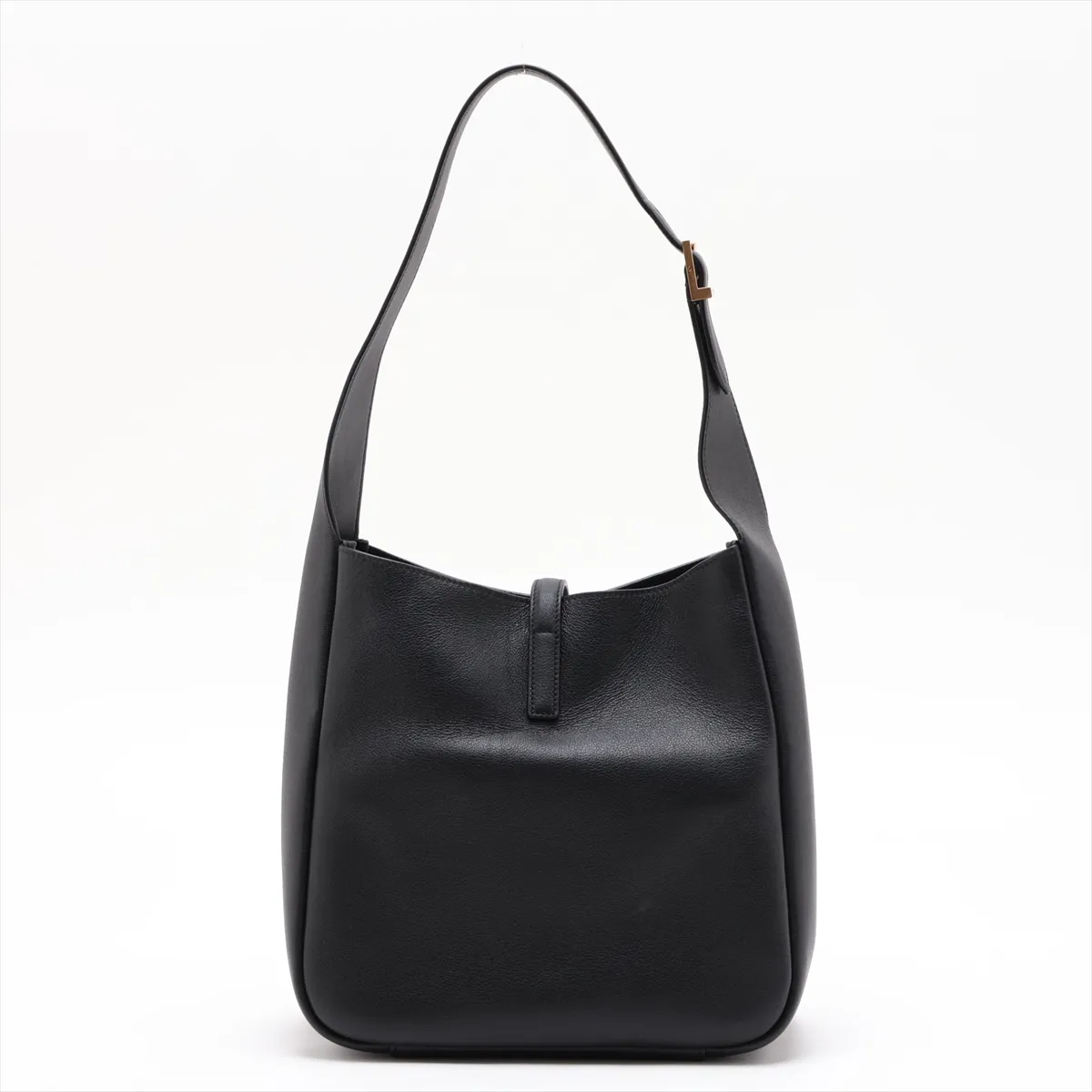 LE 5 A 7 Small Leather Shoulder Bag, Black, 713938 — view 2