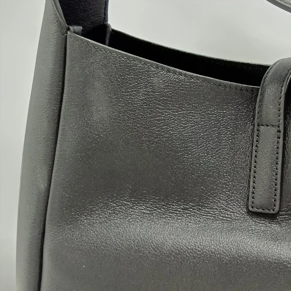 LE 5 A 7 Small Leather Shoulder Bag, Black, 713938 — view 15