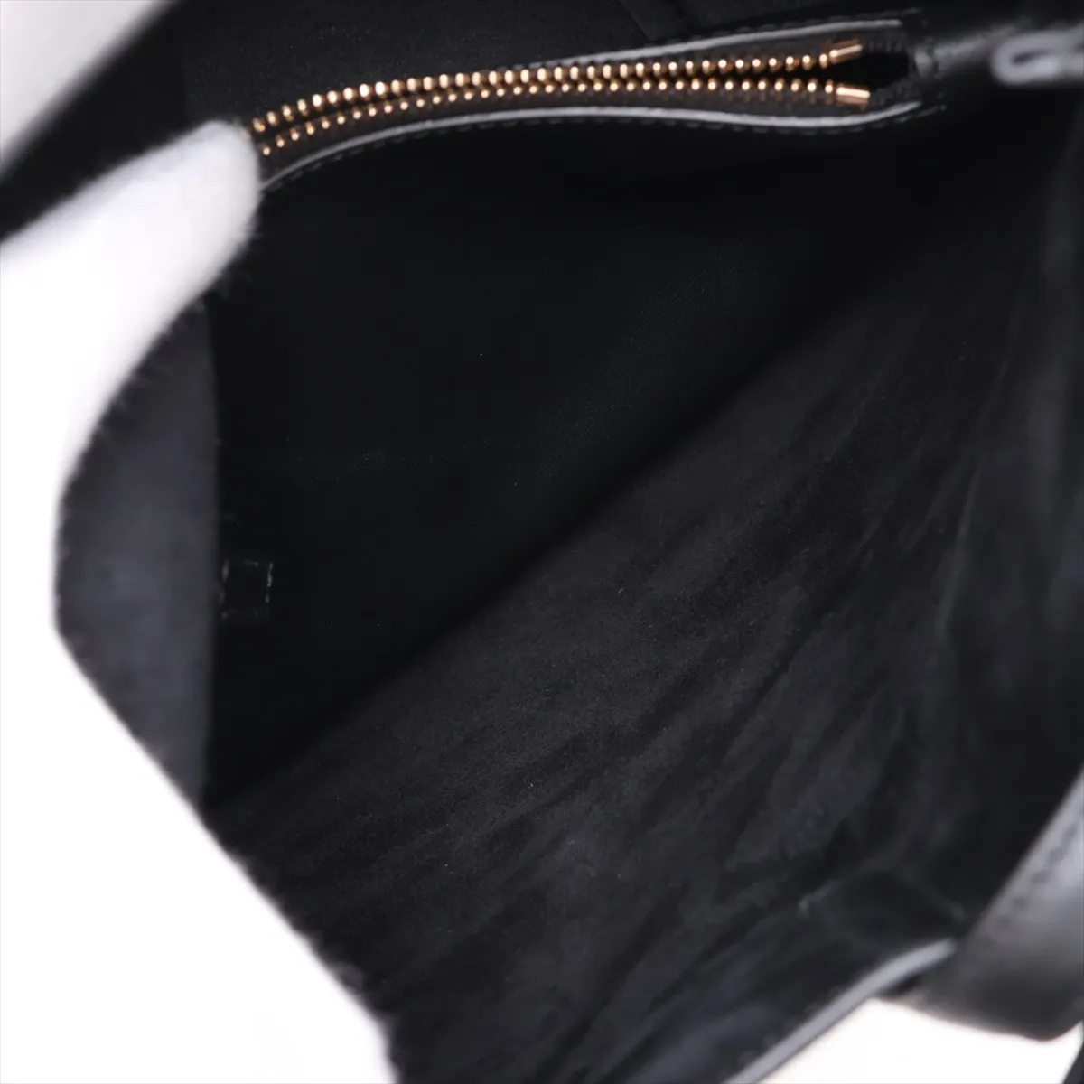 LE 5 A 7 Small Leather Shoulder Bag, Black, 713938 — view 8