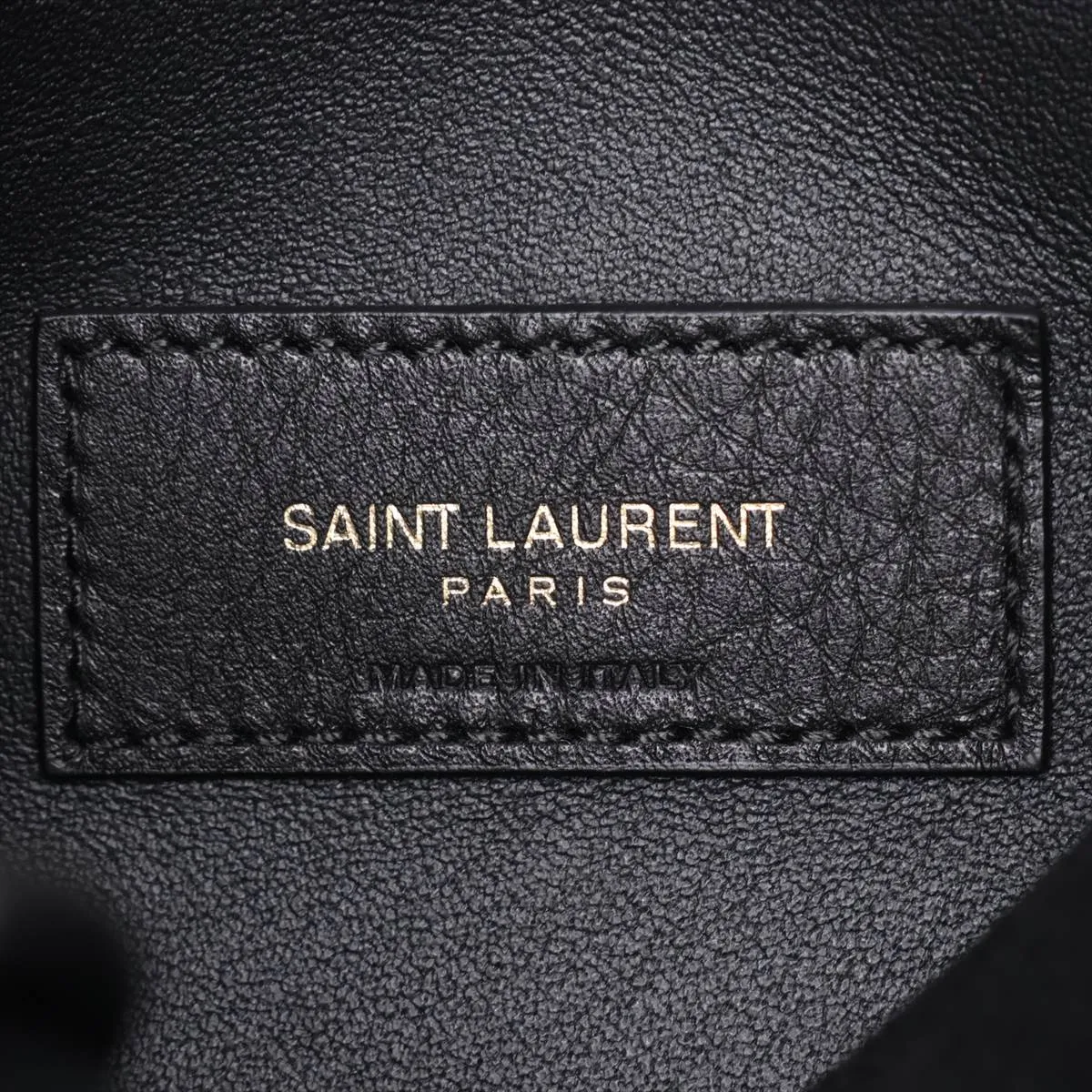 LE 5 A 7 Small Leather Shoulder Bag, Black, 713938 — view 10