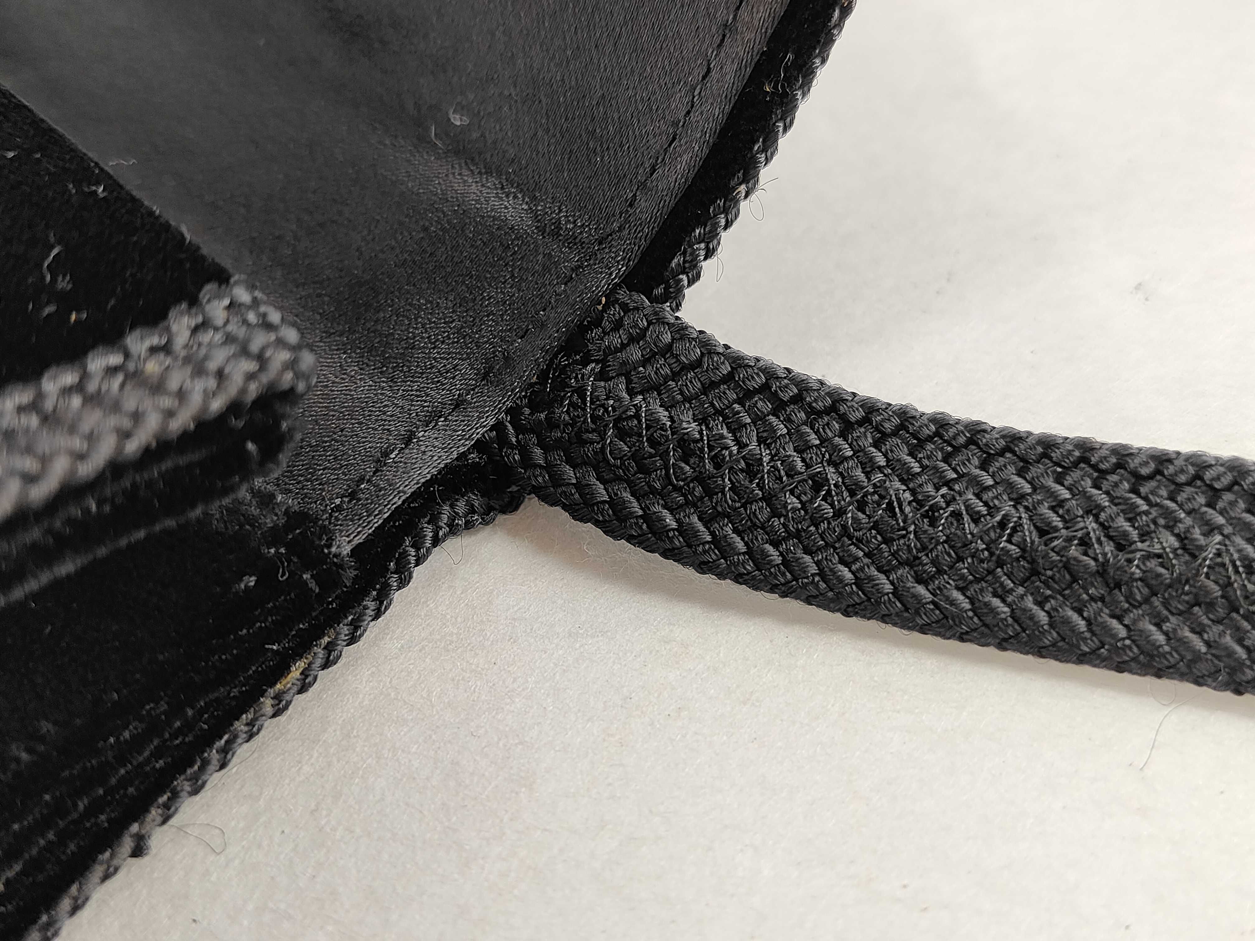 Shoulder Bag Velor Black Shoulder Bag — view 5