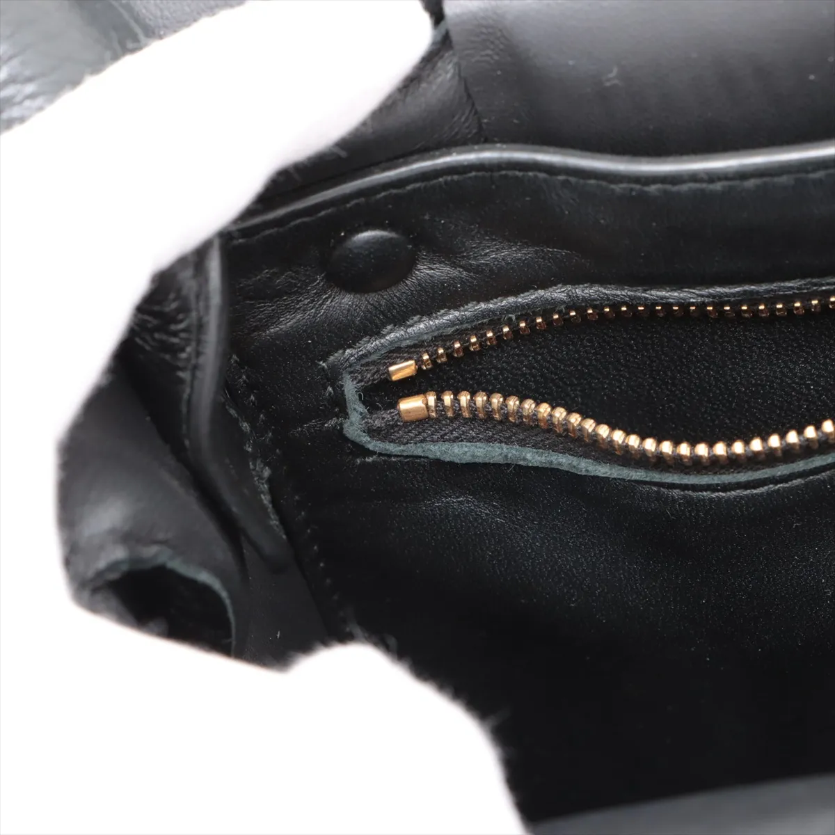 Maxi Intrecciato Padette Cassette Leather Shoulder Bag Black — view 10