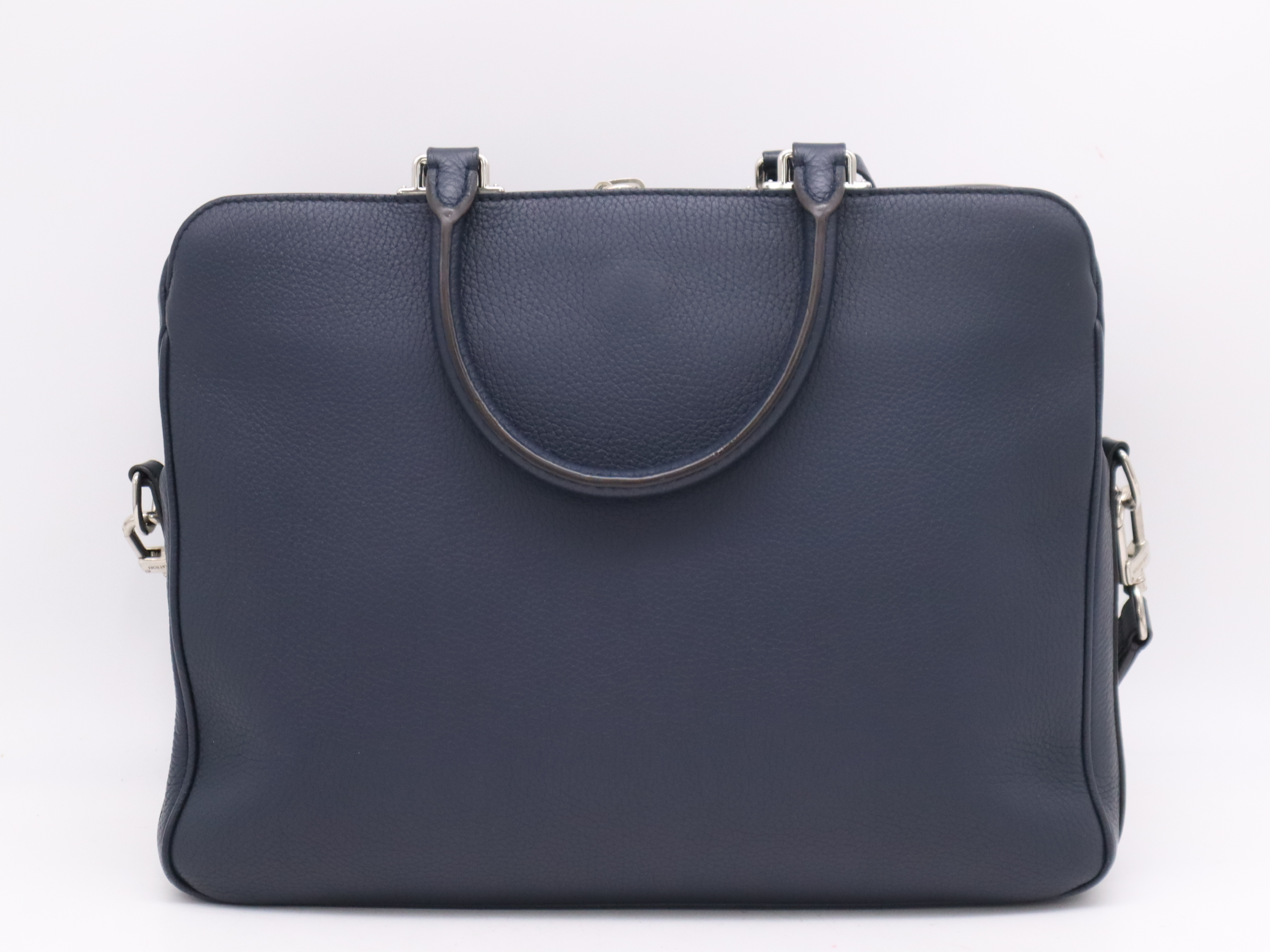 M42681 Taurillon Armand Briefcase MM Handbag with shoulder strap, cadena, key x 2, and crochet — view 2