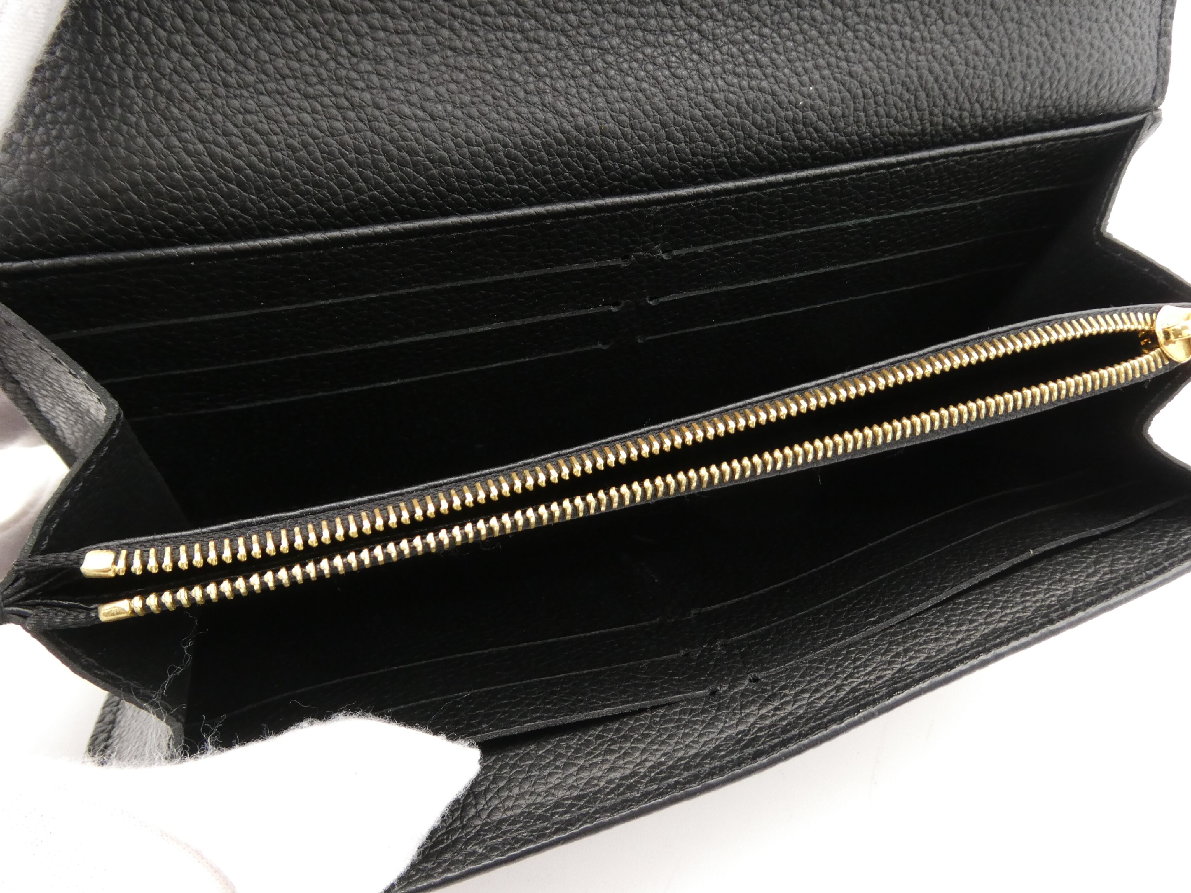 Monogram Empreinte Portefeuille Sarah Wallet (IC sensor detected) — view 6