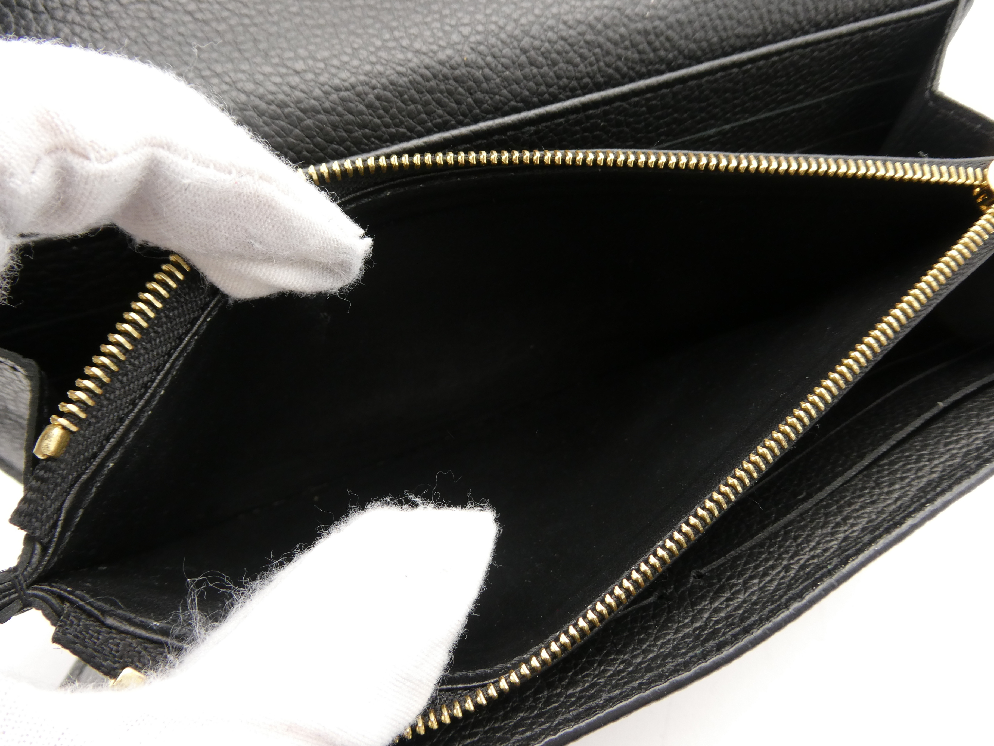 Monogram Empreinte Portefeuille Sarah Wallet (IC sensor detected) — view 7