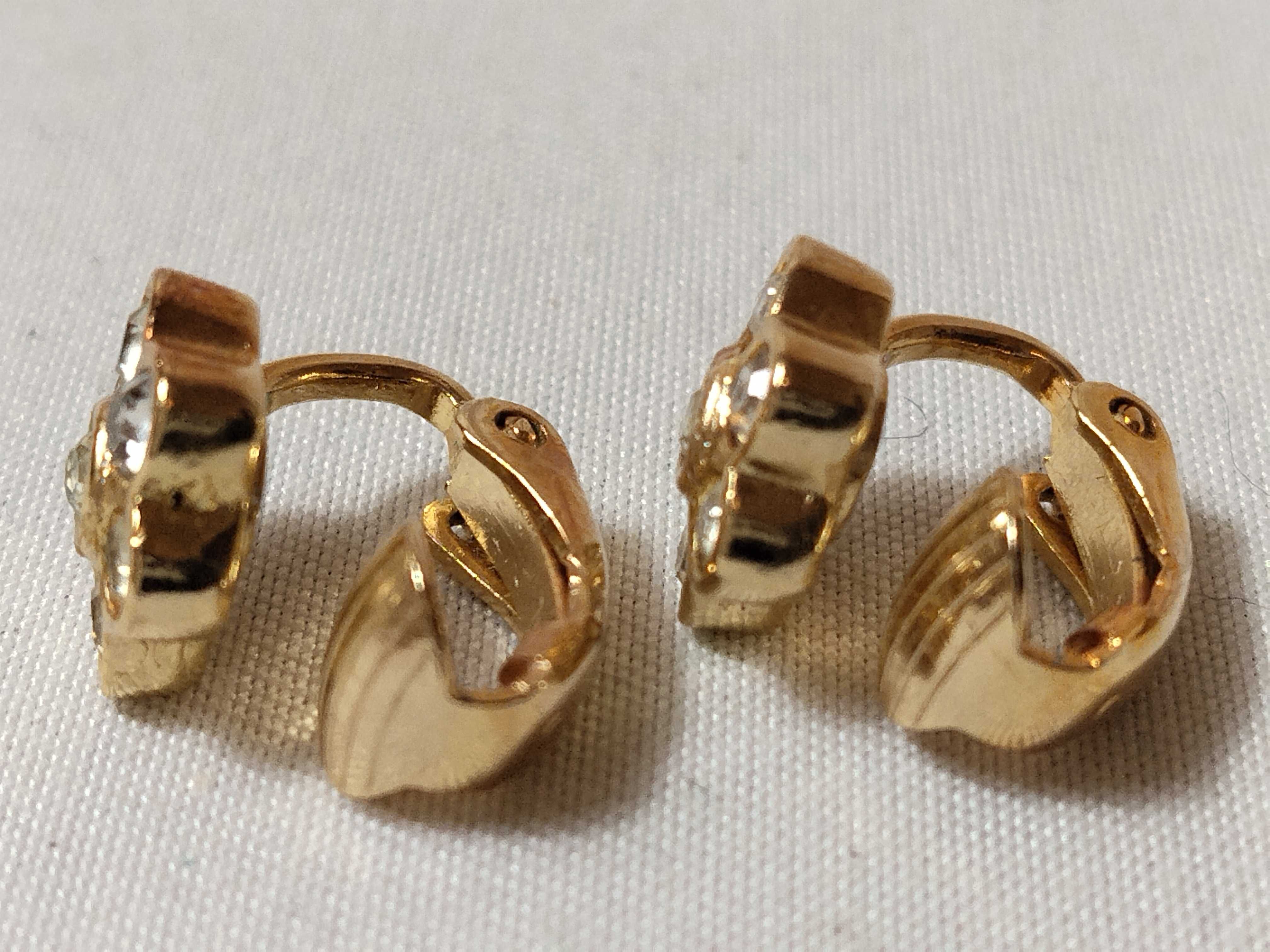 Rhinestone Earrings — view 3