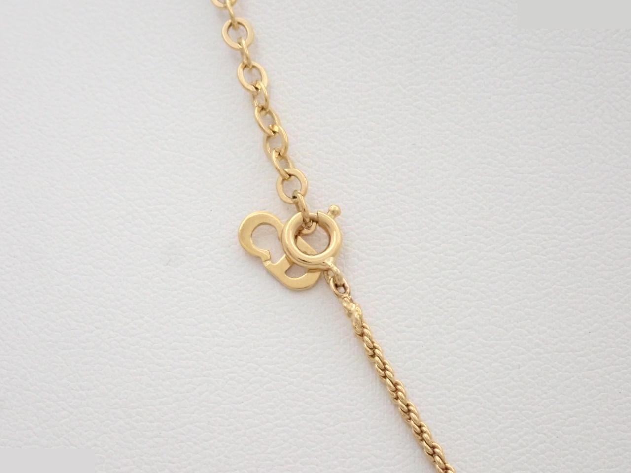 Gold necklace, chain approximately 44cm — view 2