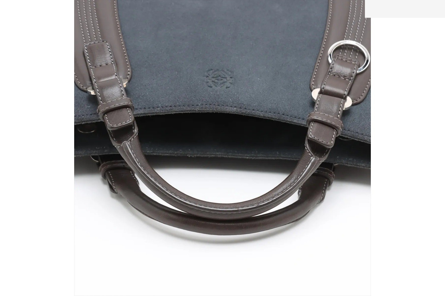 Anagram Leather Tote Bag — view 5