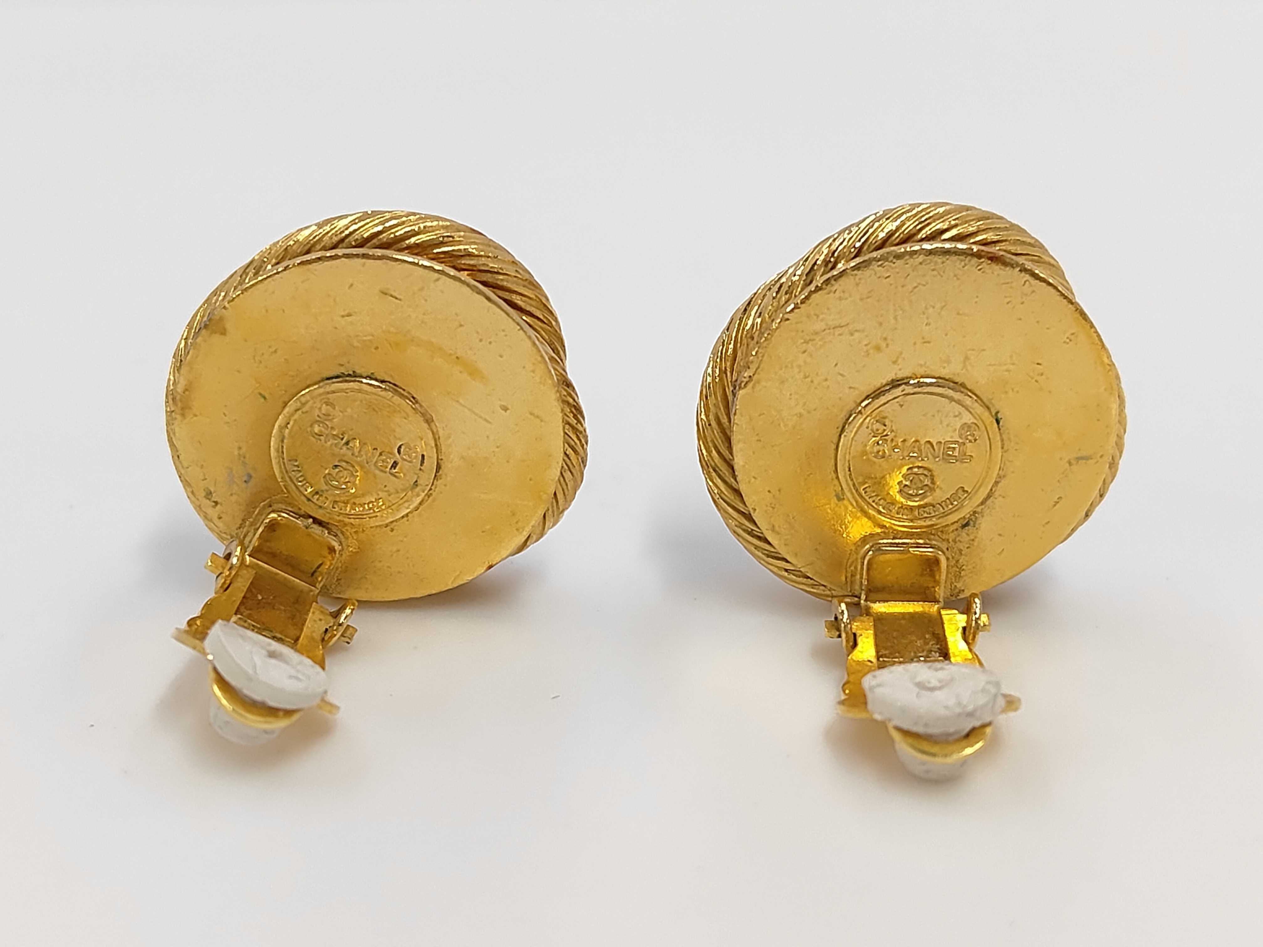 Faux Pearl Earrings — view 2
