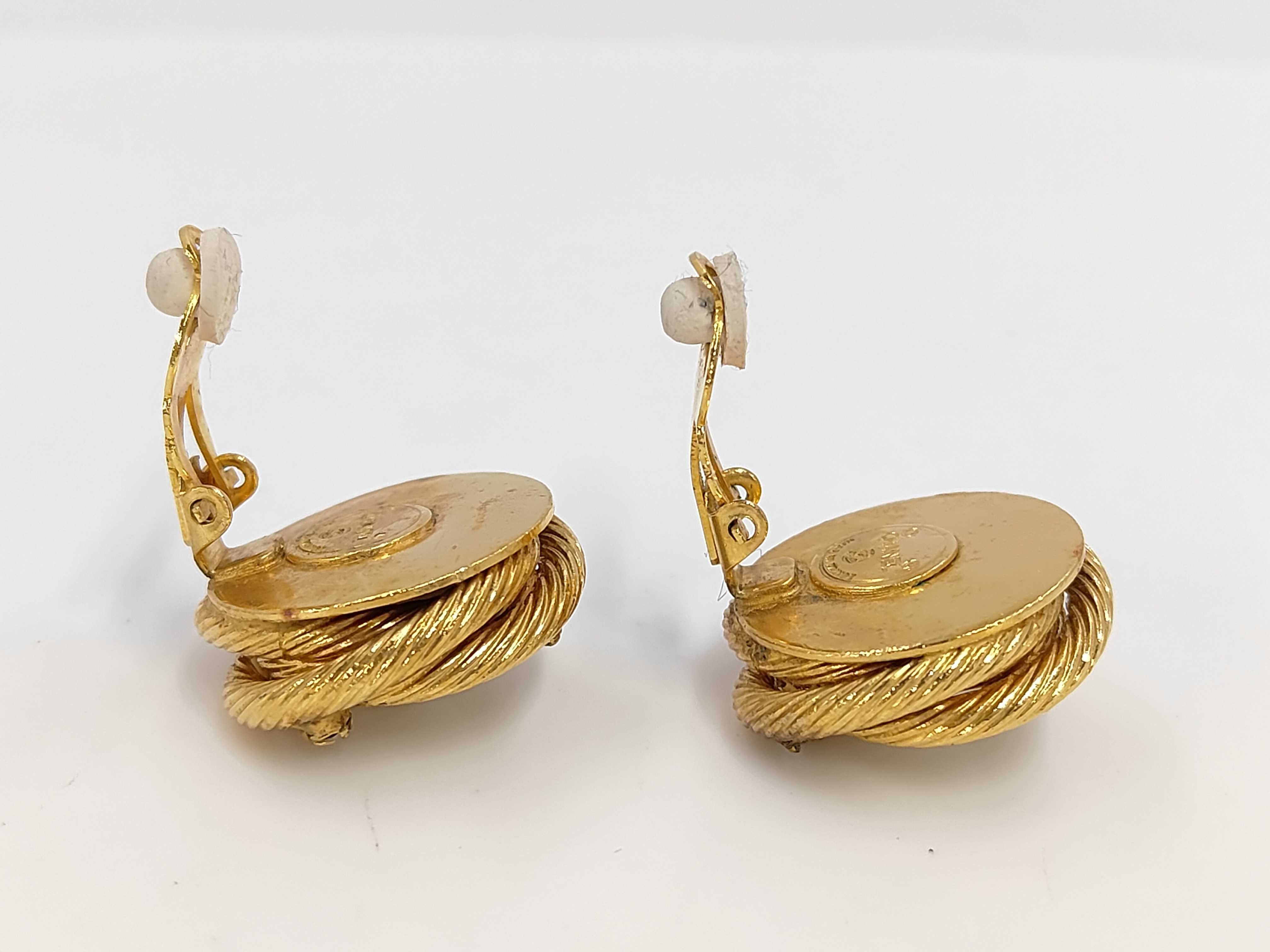 Faux Pearl Earrings — view 3