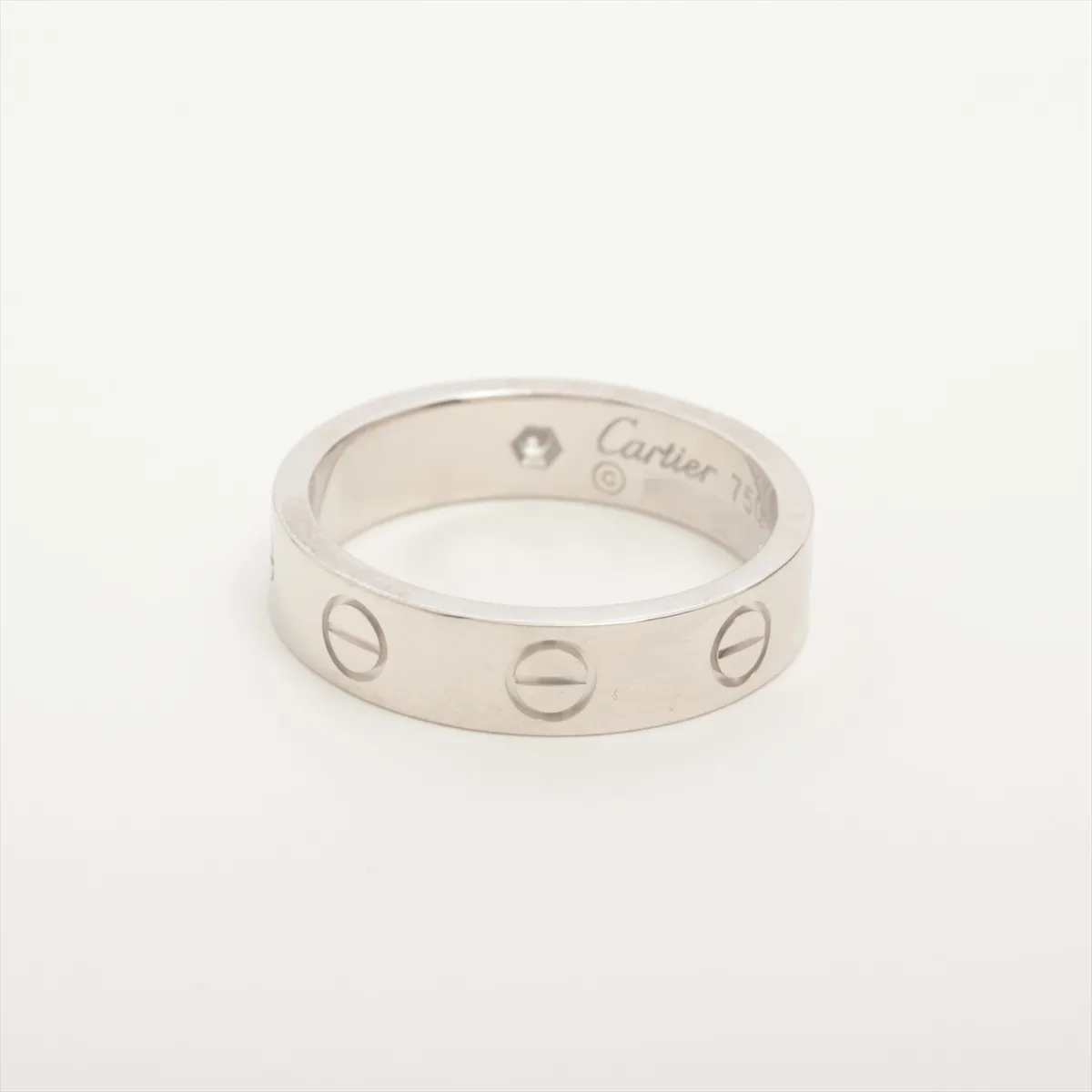 Mini Love 1P Diamond Ring 750(WG) 4.1g 47 NK1570 — view 2