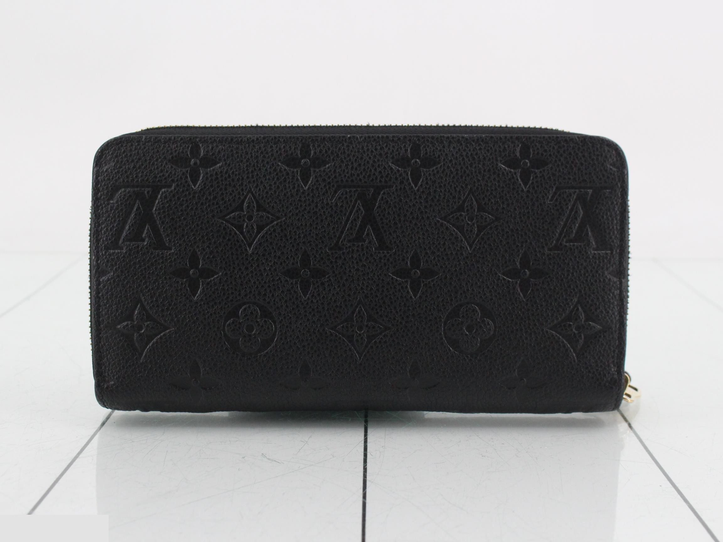 Zippy Wallet Noir Empreinte — view 2