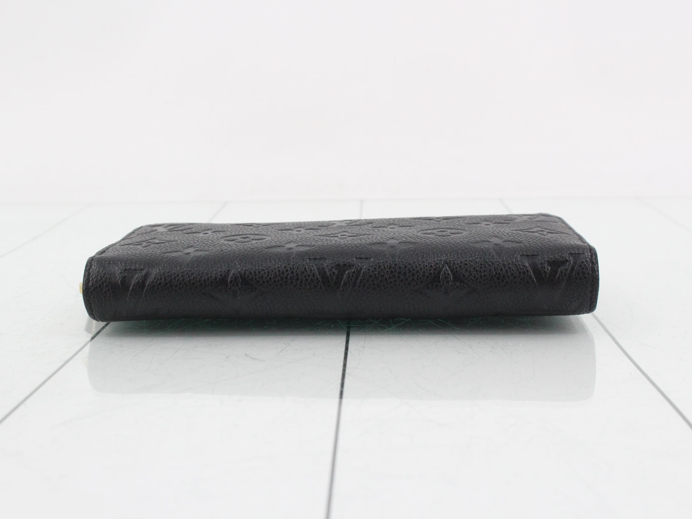 Zippy Wallet Noir Empreinte — view 3