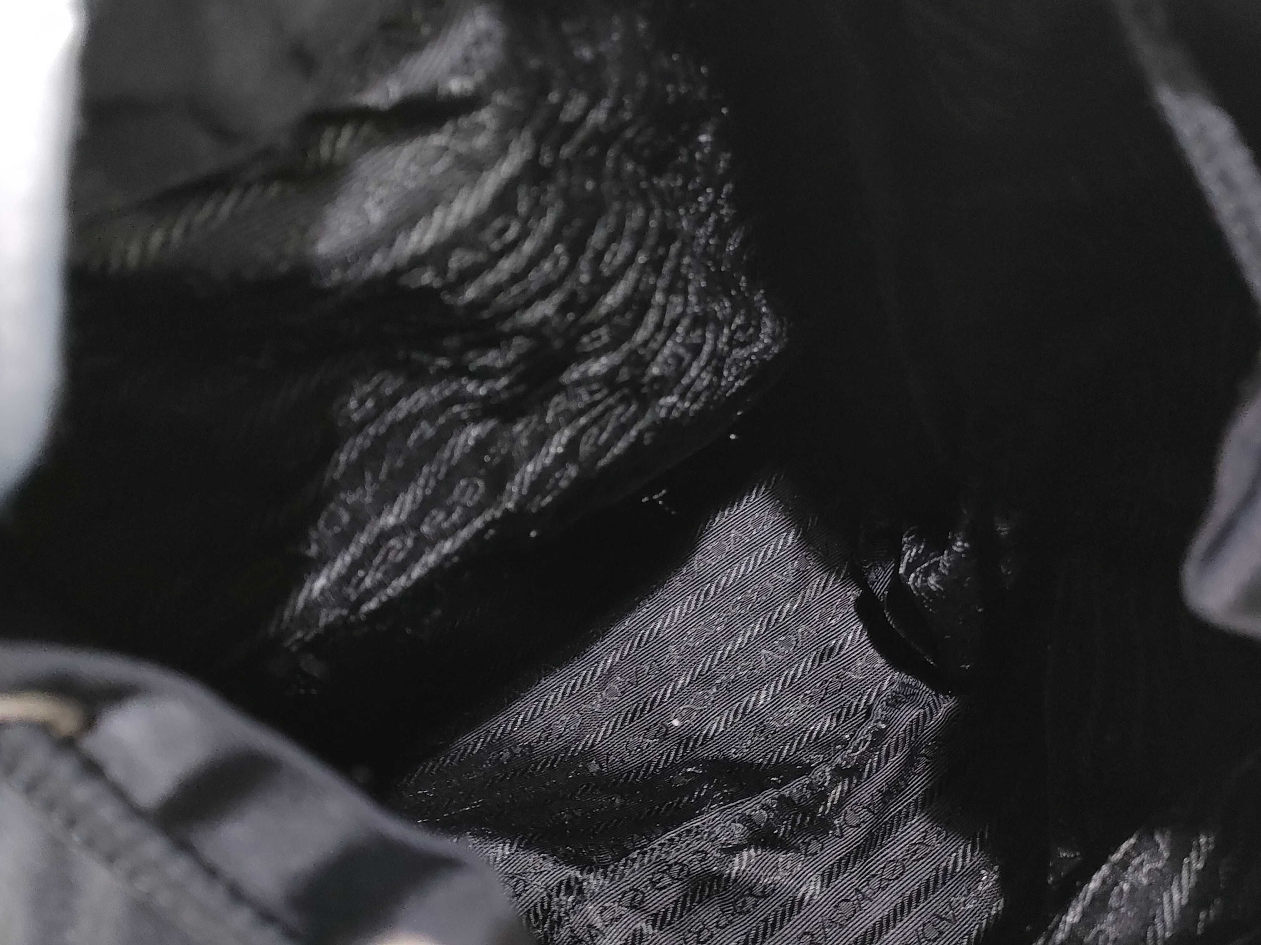 nylon backpack with Prada triangular logo. — view 9