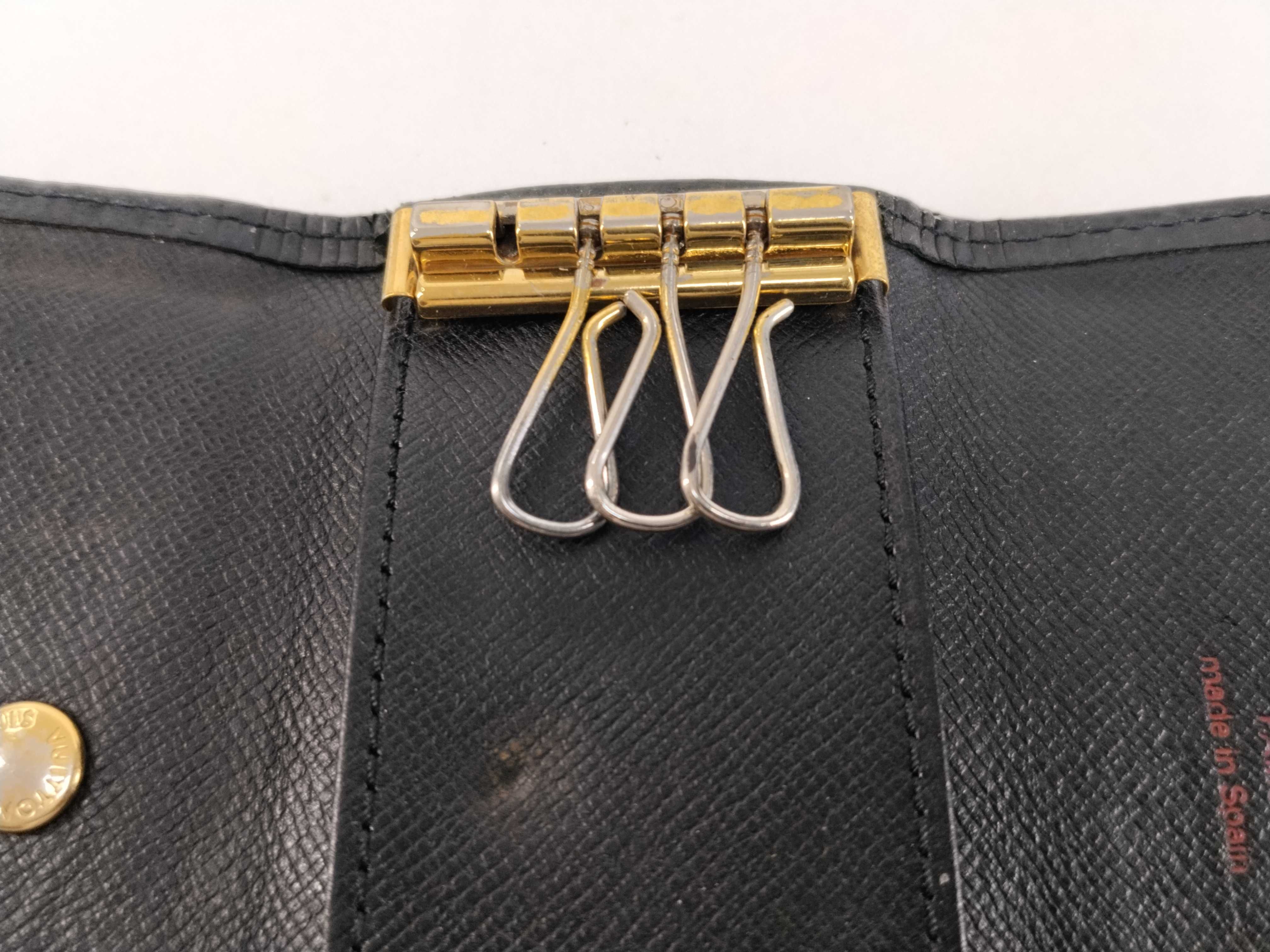 Epi Leather Multicles 4 Key Case (Black) - Key Case — view 11
