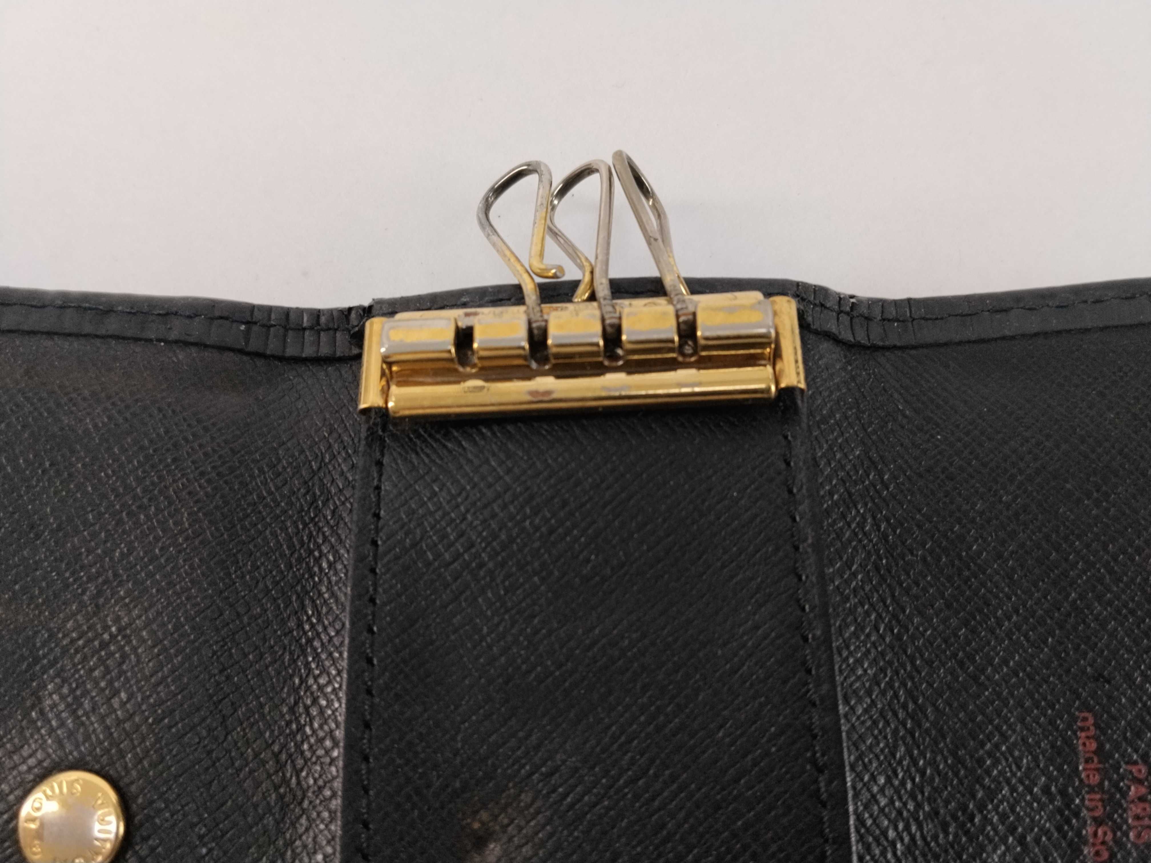 Epi Leather Multicles 4 Key Case (Black) - Key Case — view 12