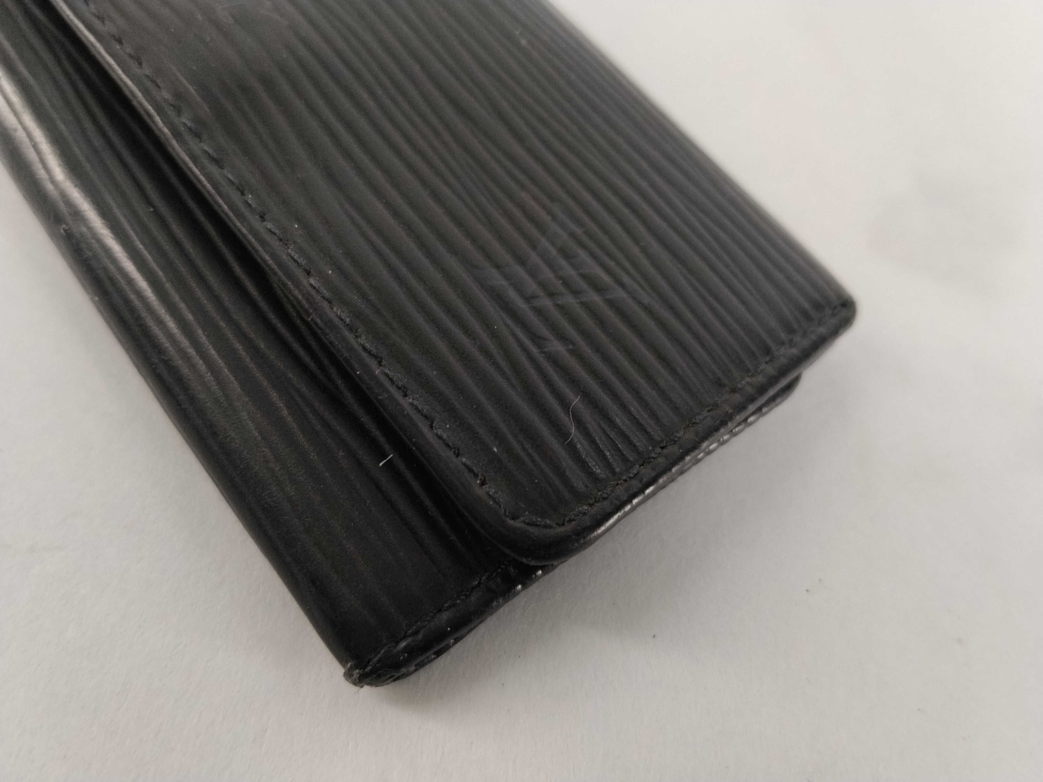 Epi Leather Multicles 4 Key Case (Black) - Key Case — view 14