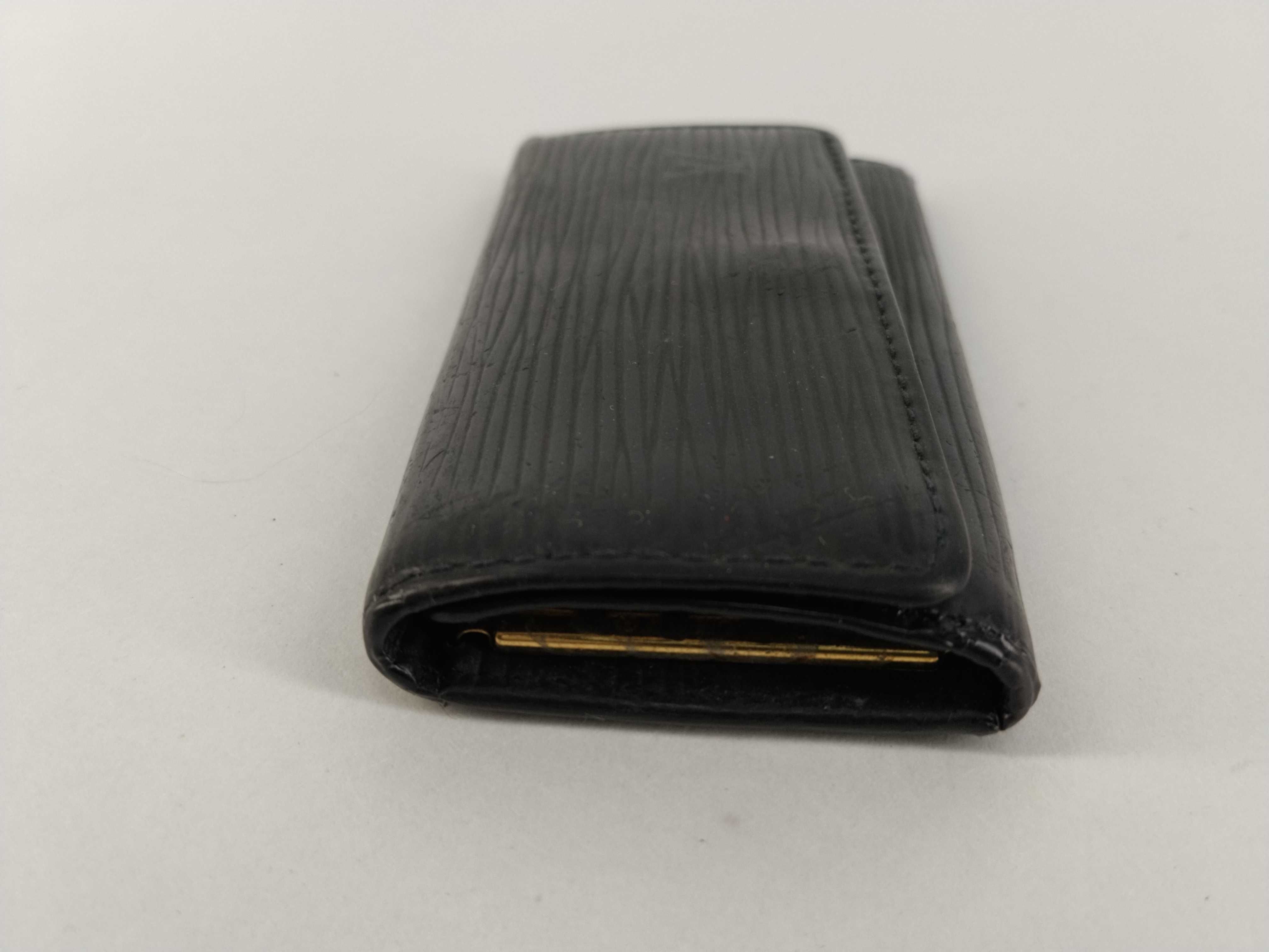 Epi Leather Multicles 4 Key Case (Black) - Key Case — view 4