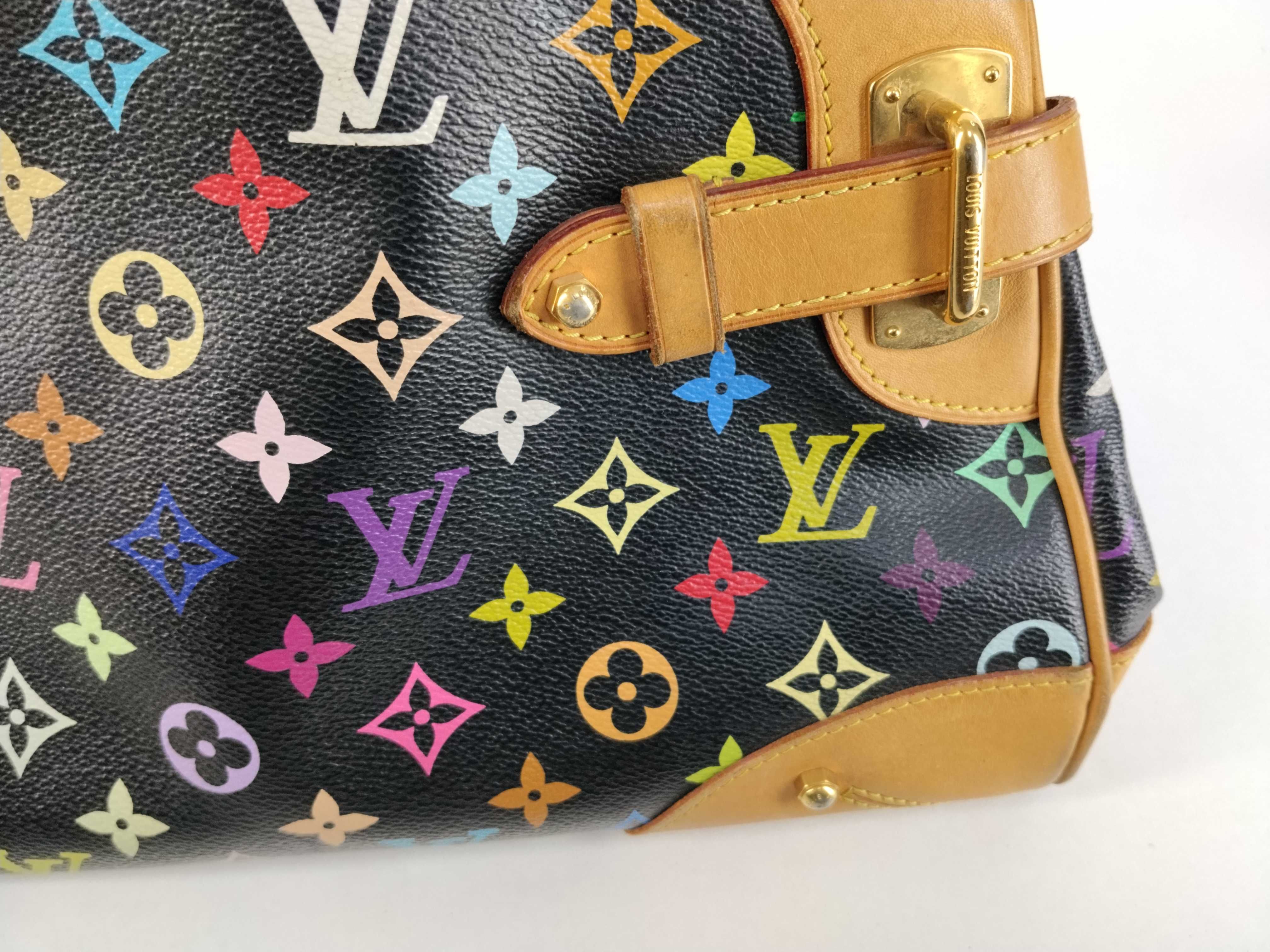 Monogram Multicolor Claudia Multicolor Noir M40194 Handbag — view 12