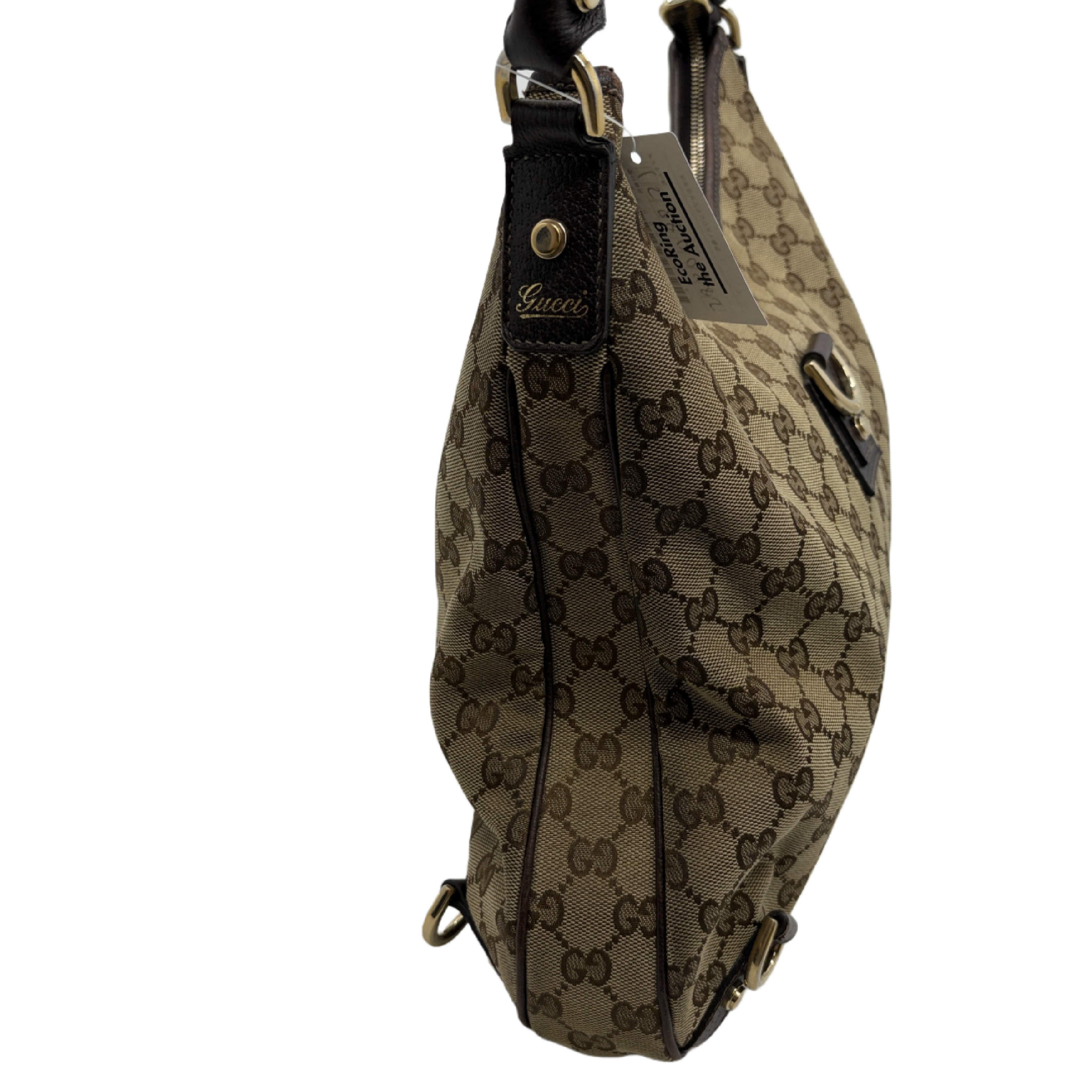 Abby Gigi Canvas D-Ring Shoulder Bag — view 4