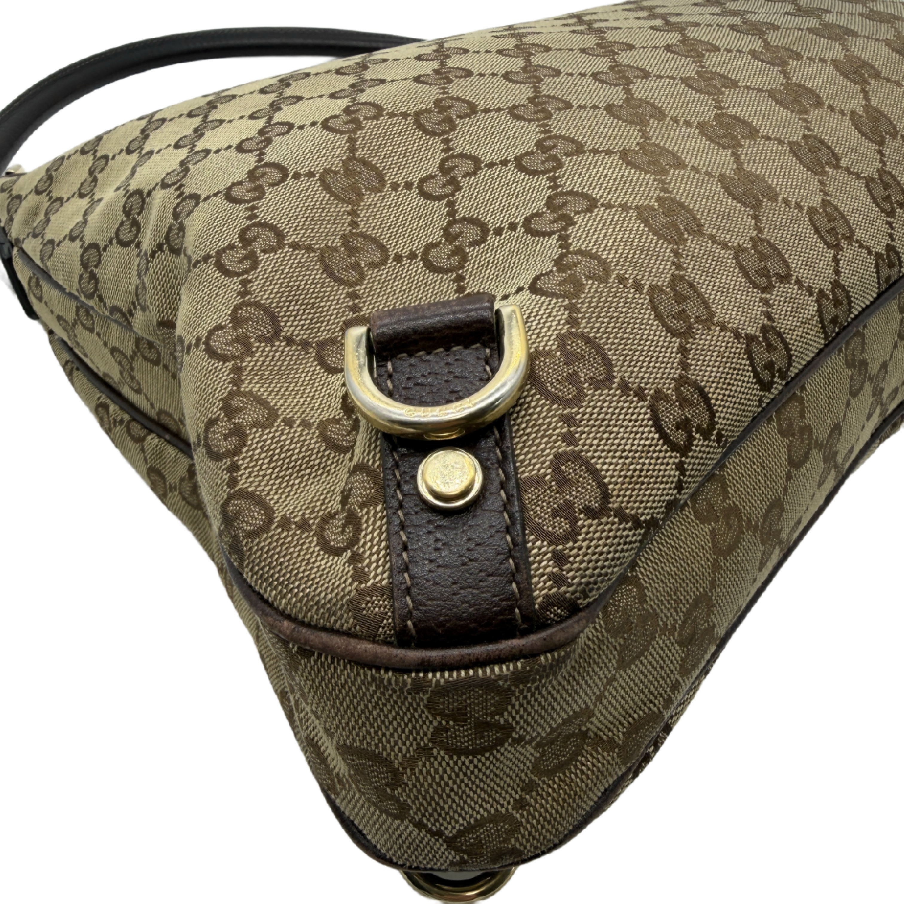 Abby Gigi Canvas D-Ring Shoulder Bag — view 8