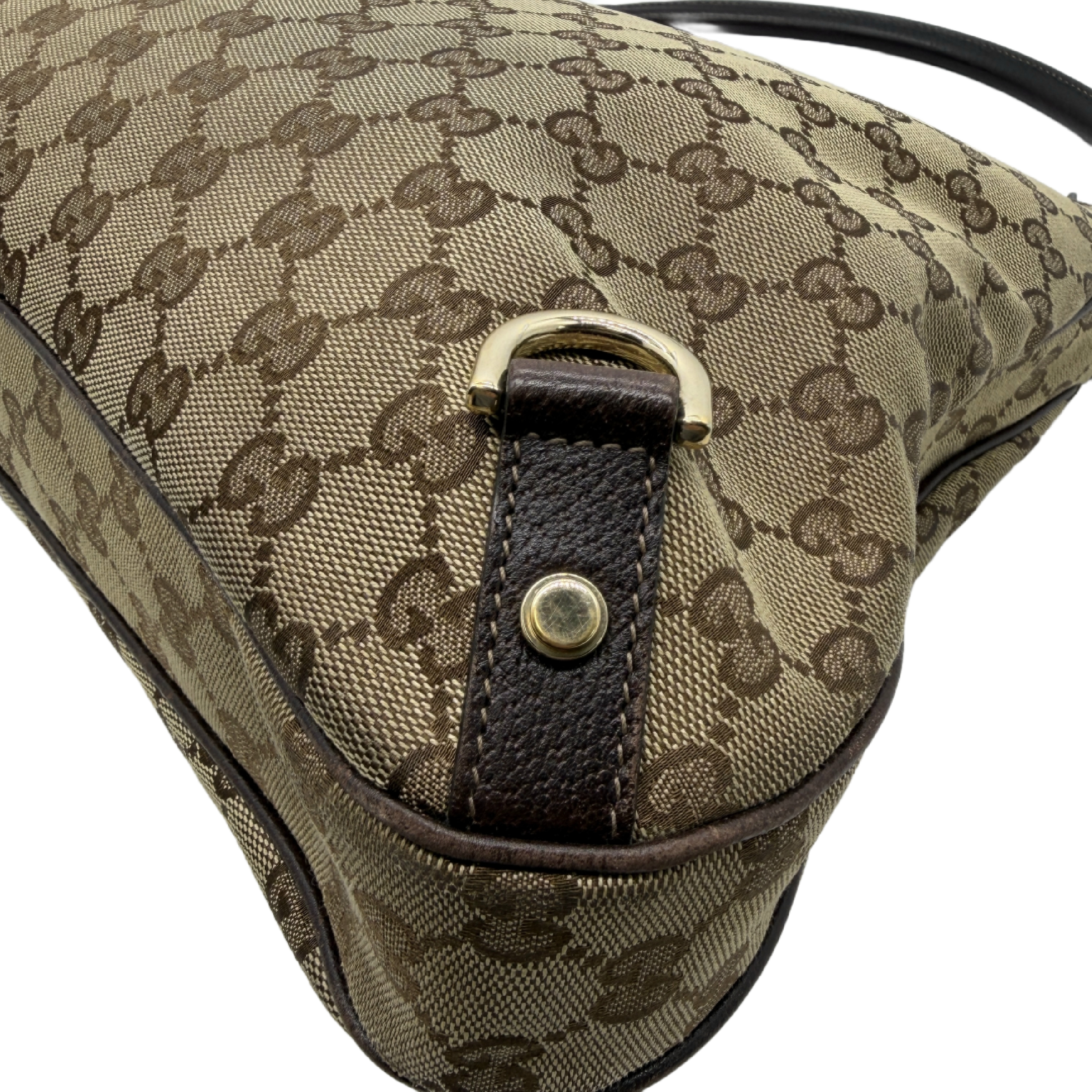 Abby Gigi Canvas D-Ring Shoulder Bag — view 9