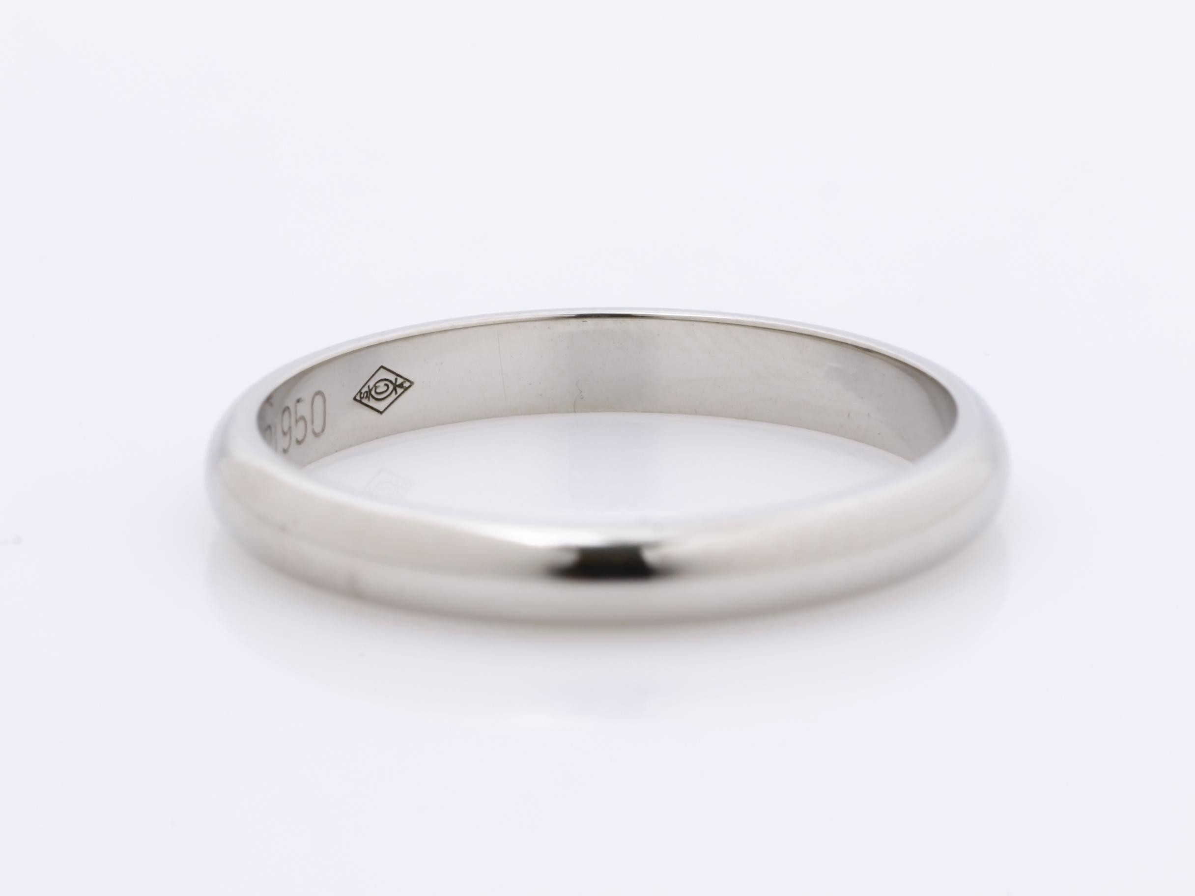 1895 Precious Metal Ring, Pt950, 2.83g — view 2