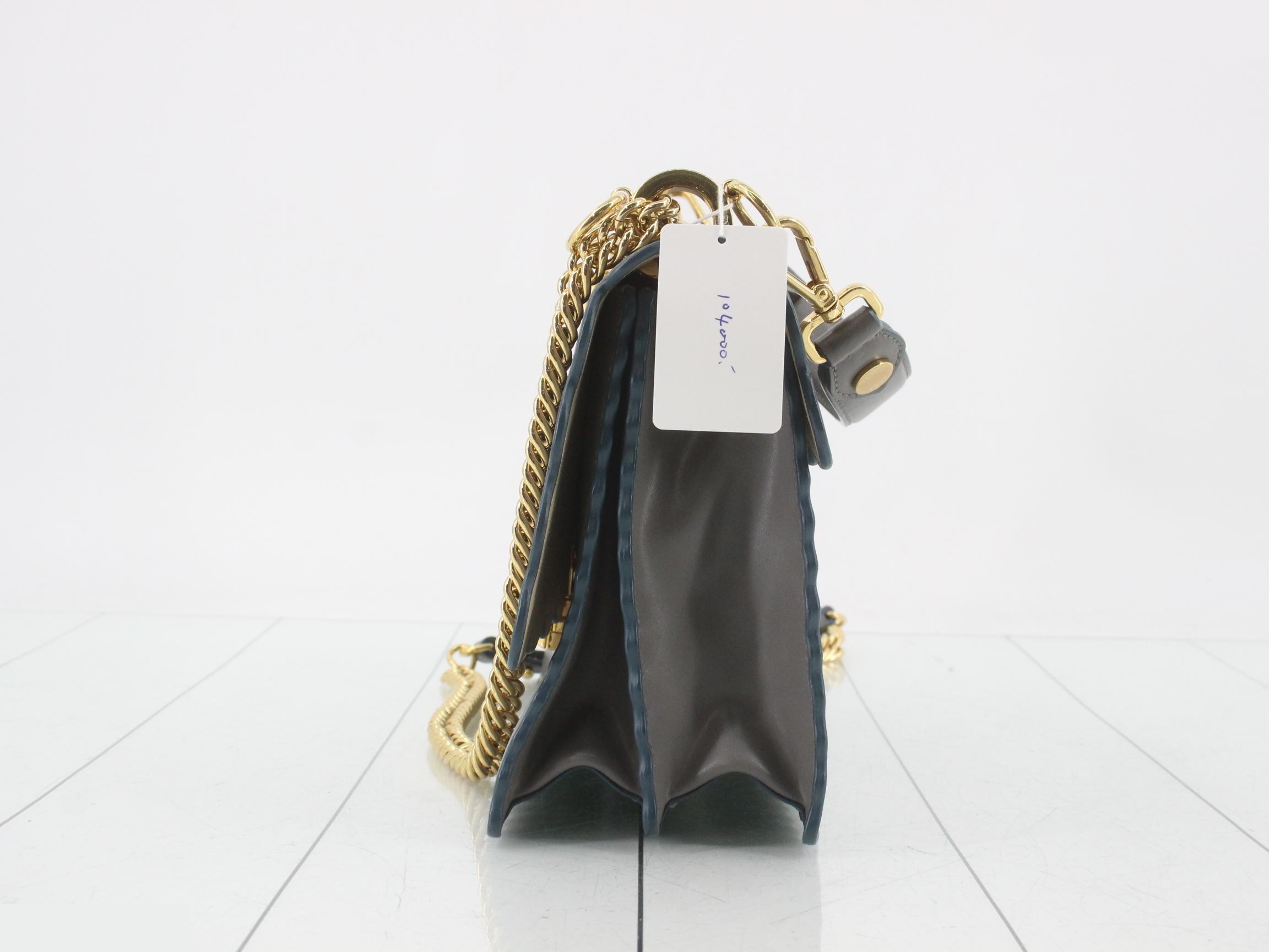 Kanai Leather 2-Way Chain Shoulder/Handbag — view 3