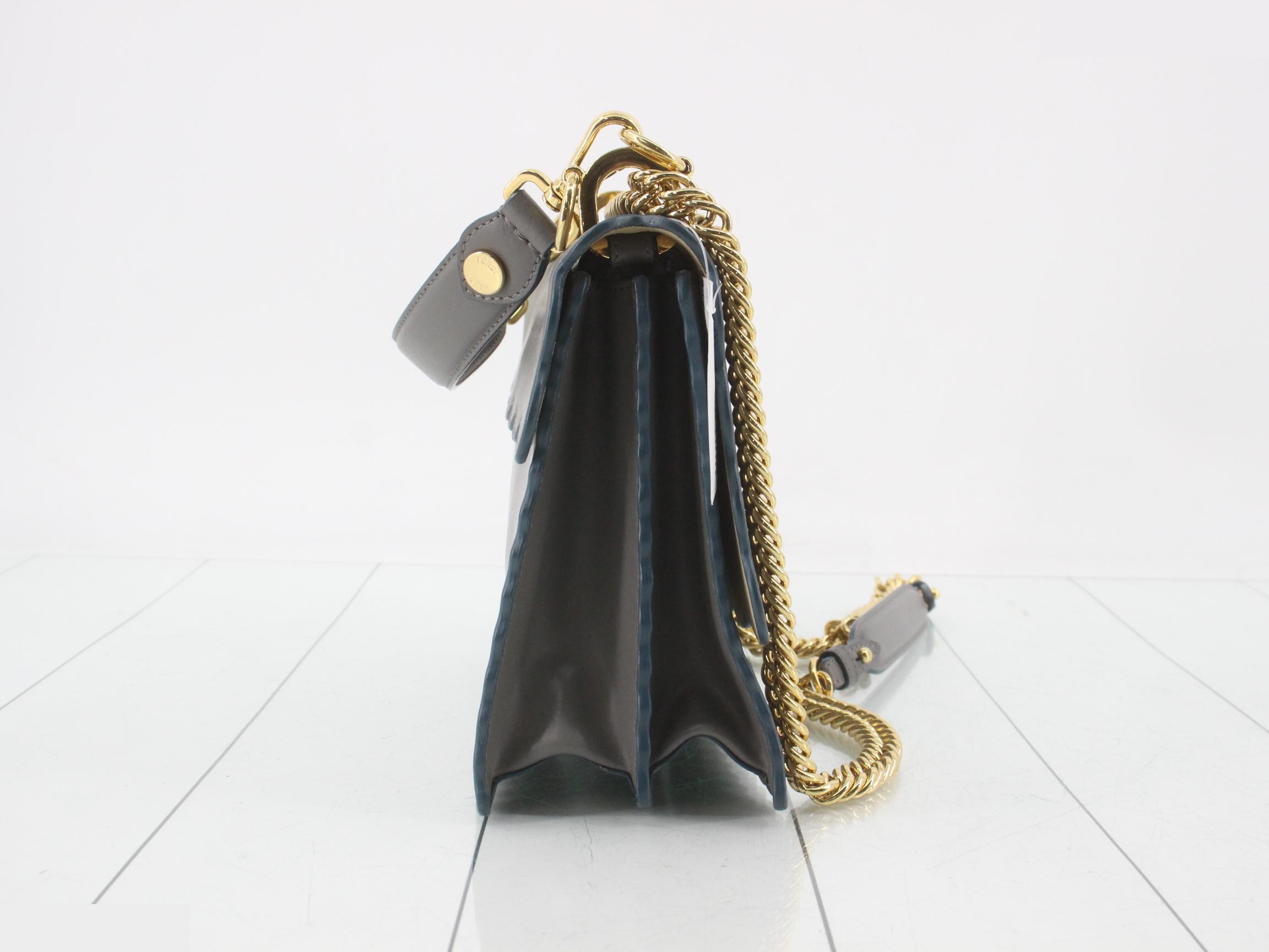 Kanai Leather 2-Way Chain Shoulder/Handbag — view 4