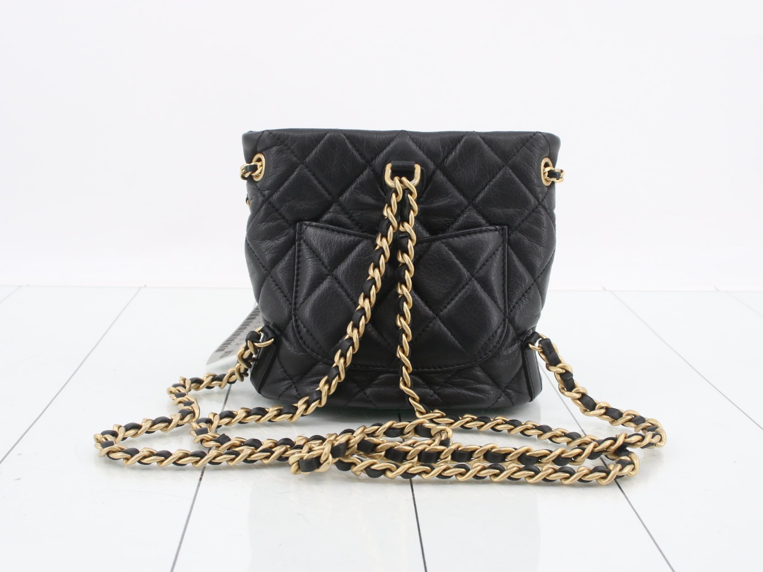 Coco Mark Double Pocket Backpack Shoulder Bag — view 2