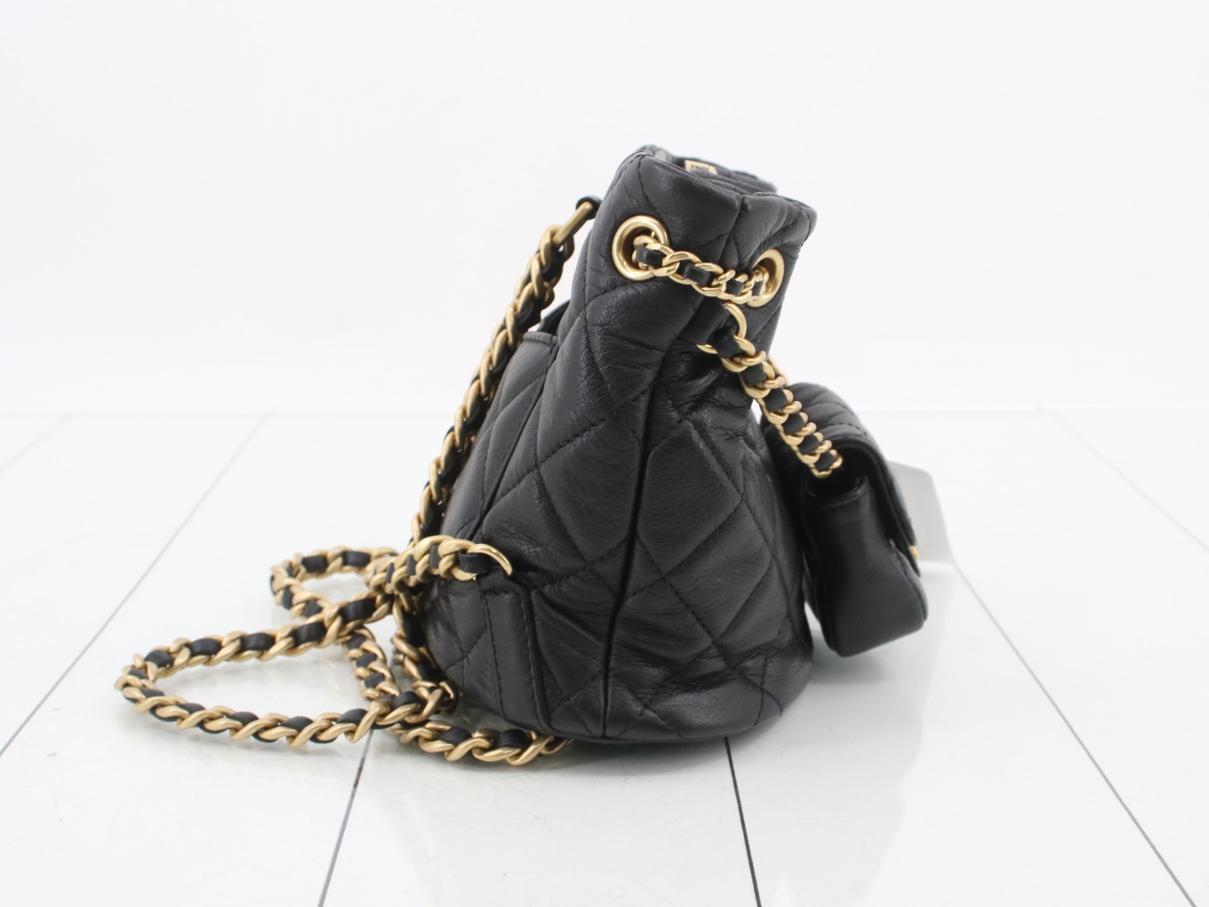 Coco Mark Double Pocket Backpack Shoulder Bag — view 4
