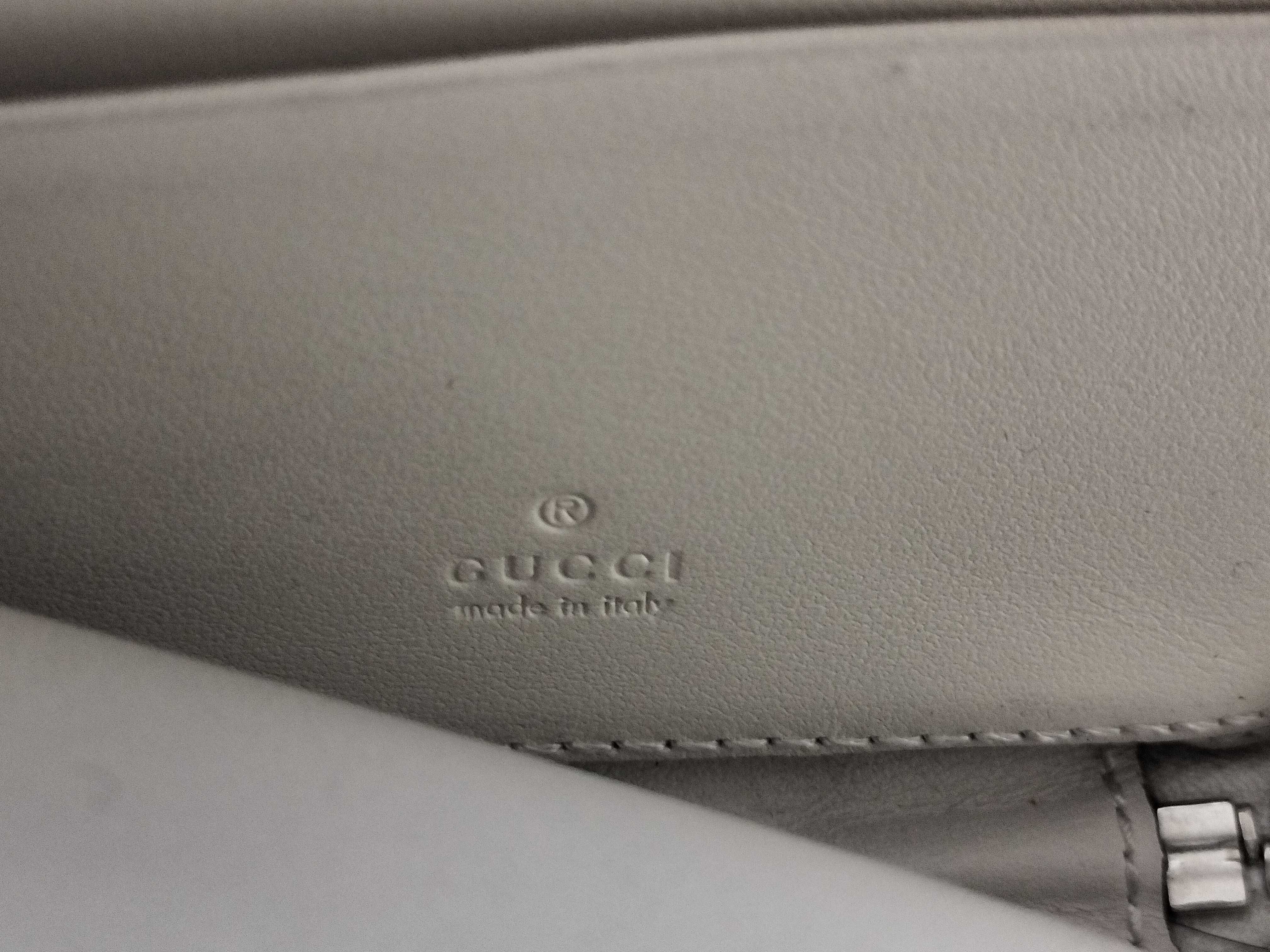 GG Embossed Compact Wallet 657571 — view 8