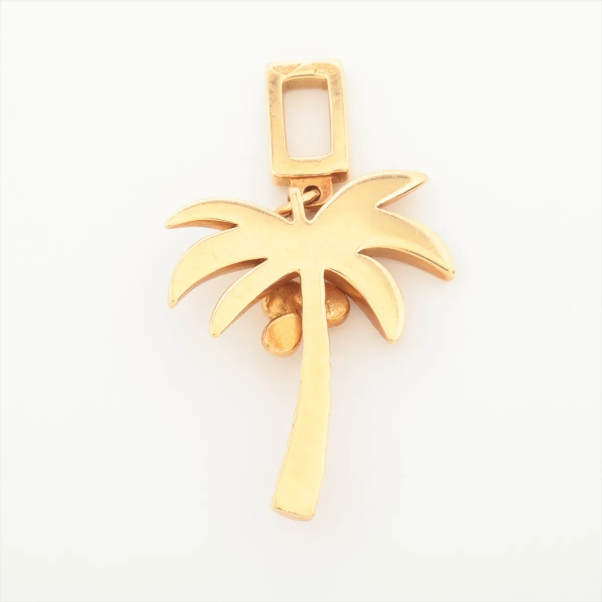 Palm Tree Diamond Necklace Top 750(YG) 3.8g BCB534 Faint engraving, — view 2