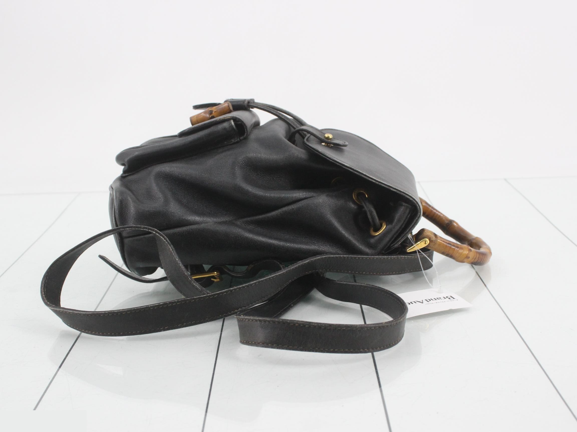 Bamboo Backpack Leather — view 3