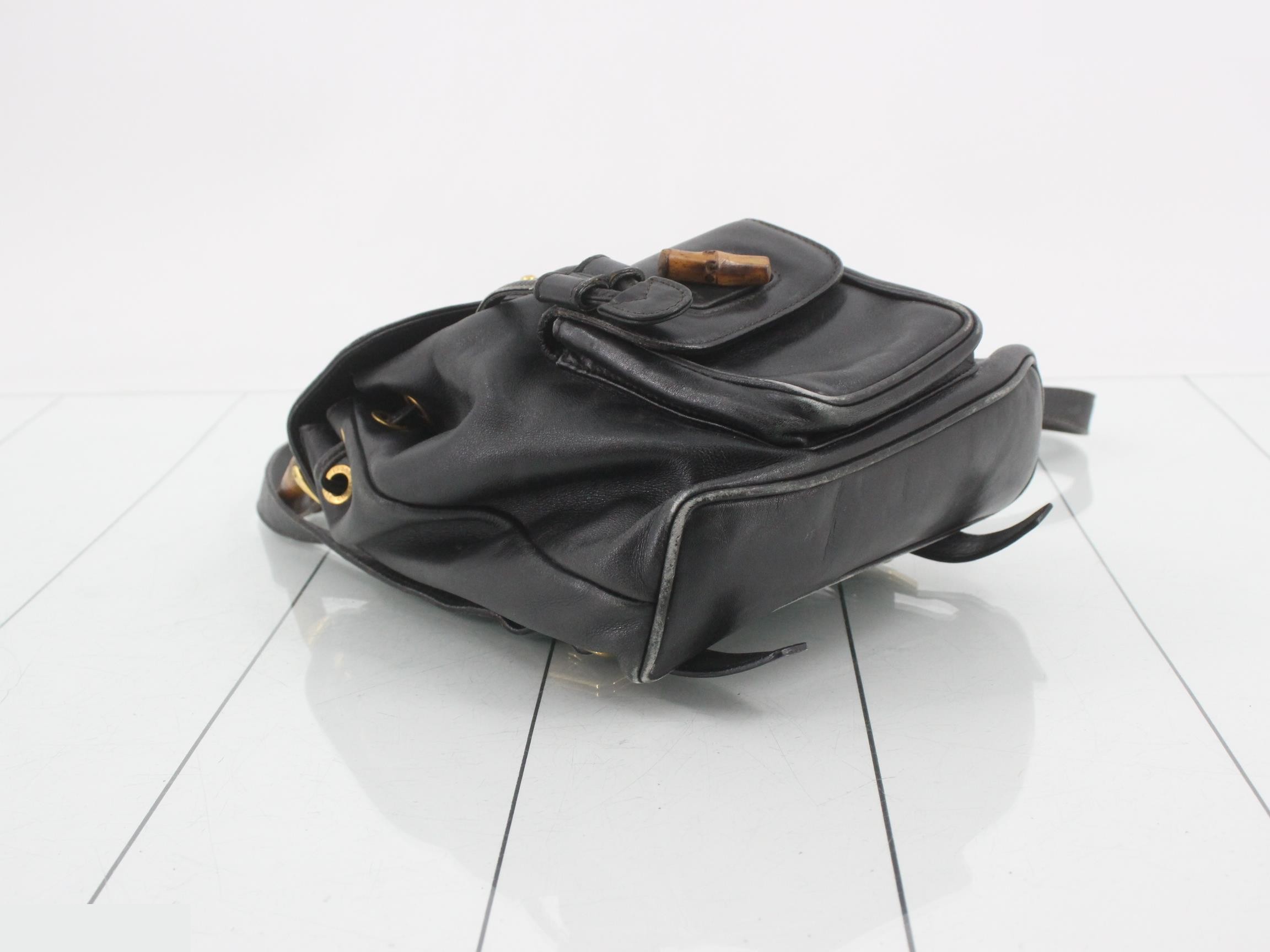 Bamboo Backpack Leather — view 5