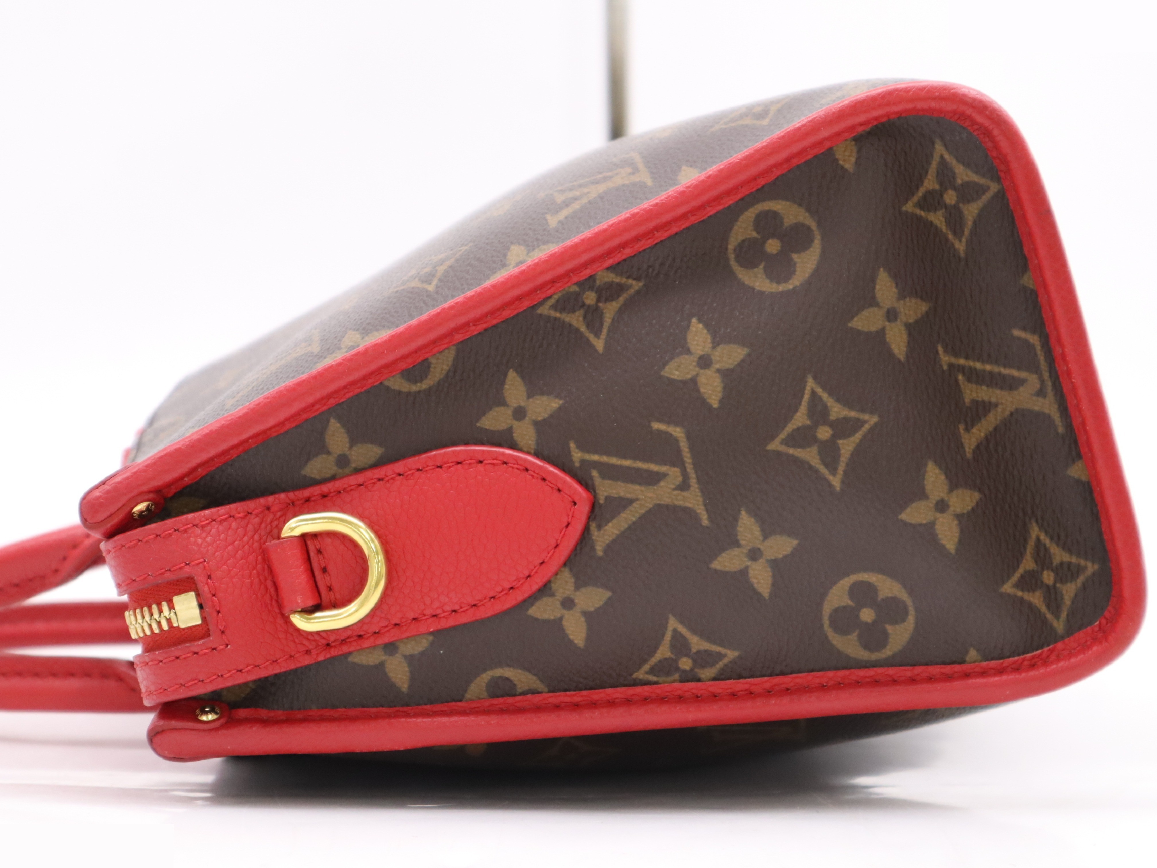 [Wholesale] Popincourt PM Rouge Shoulder Strap Cadena — view 3