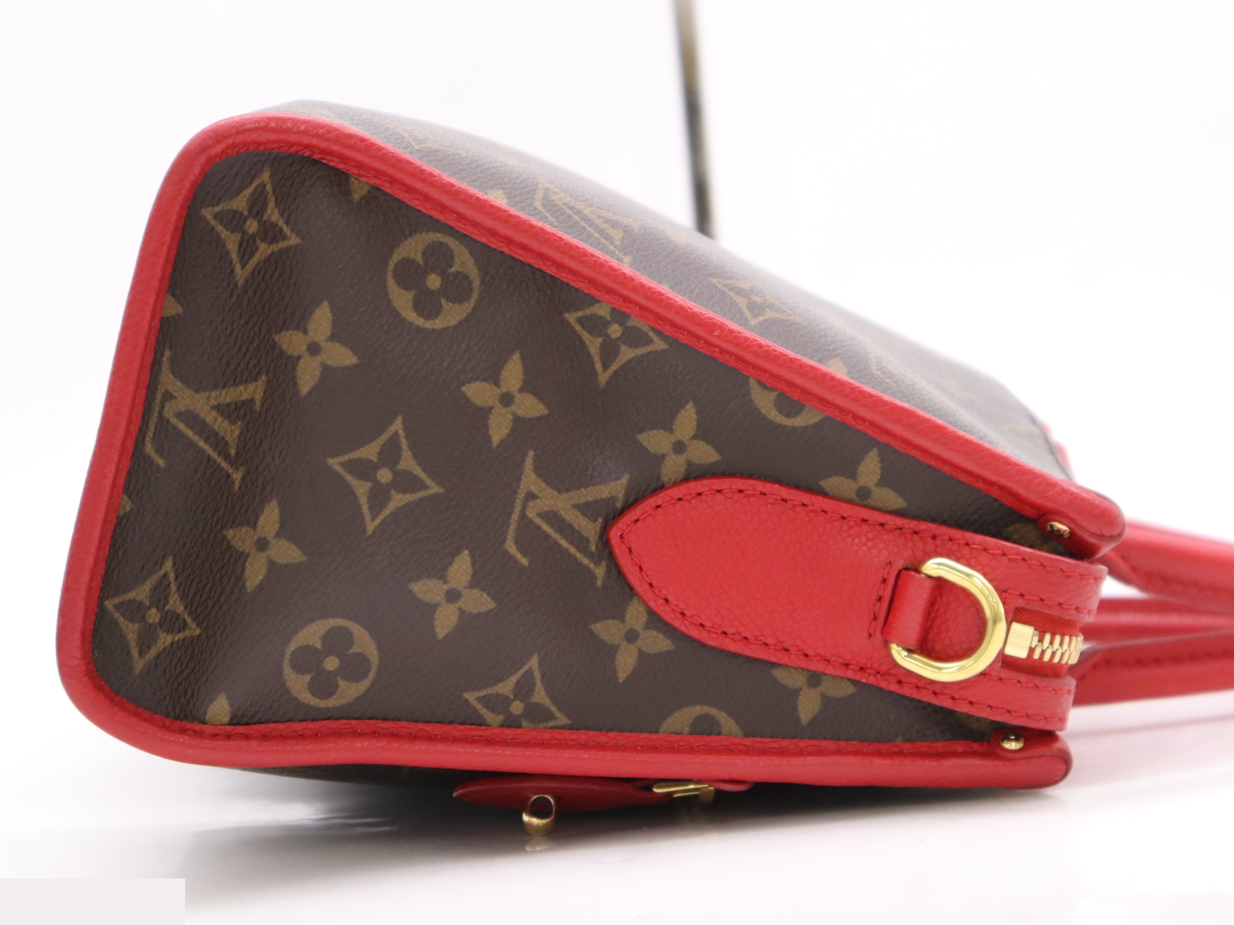 [Wholesale] Popincourt PM Rouge Shoulder Strap Cadena — view 5