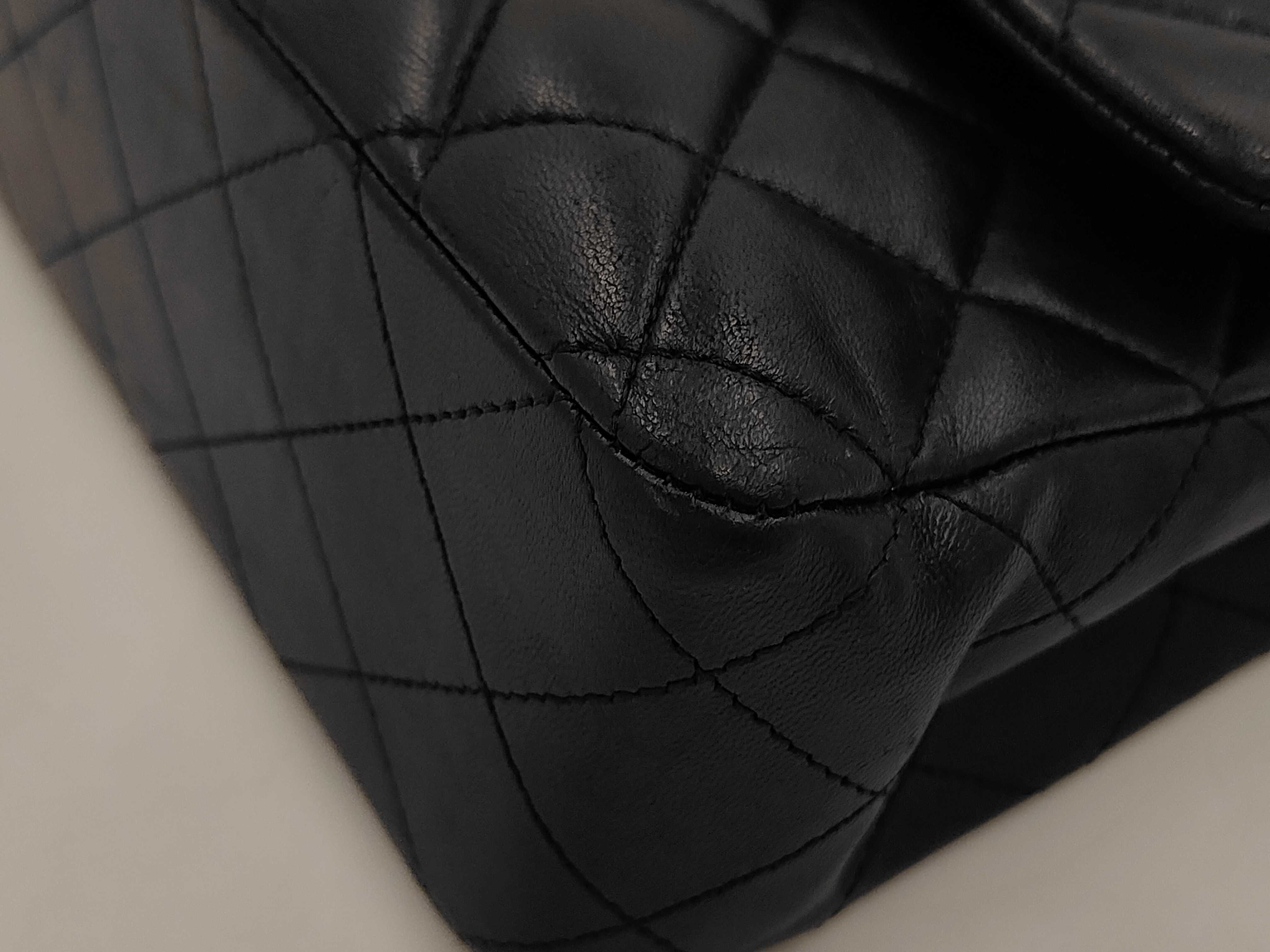 Matelassé Double Flap Chain Shoulder Bag — view 3