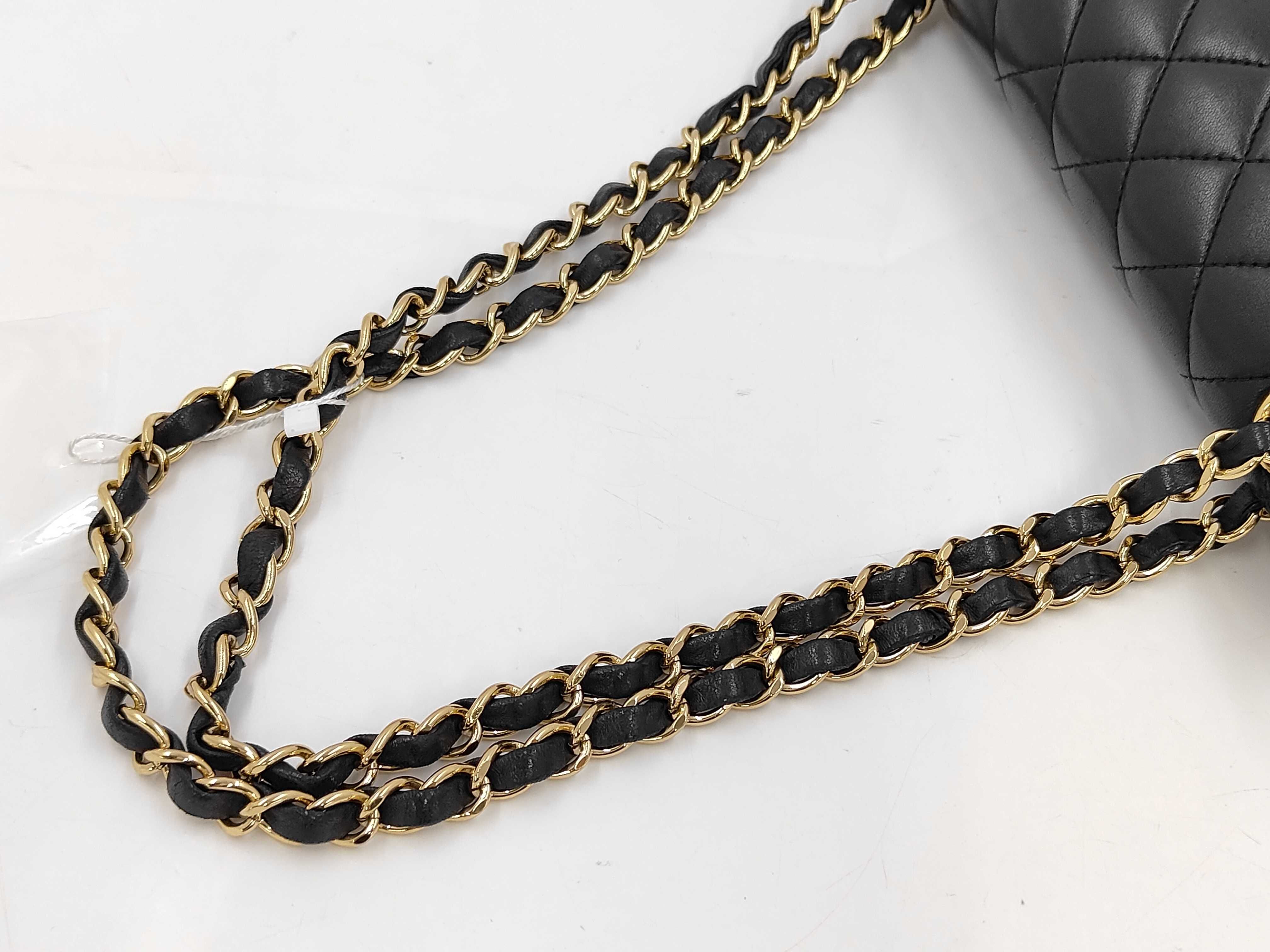 Matelassé Double Flap Chain Shoulder Bag — view 5
